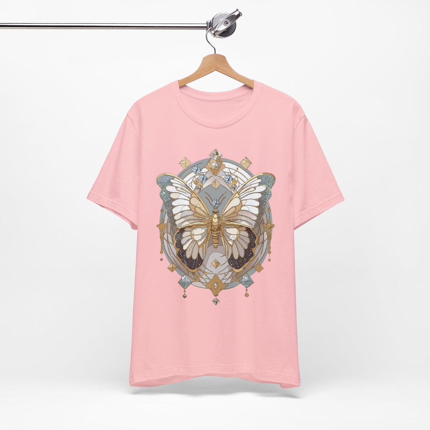 Butterfly Shirt, Shirt with Butterfly, Tee Shirt with Antique Butterfly
