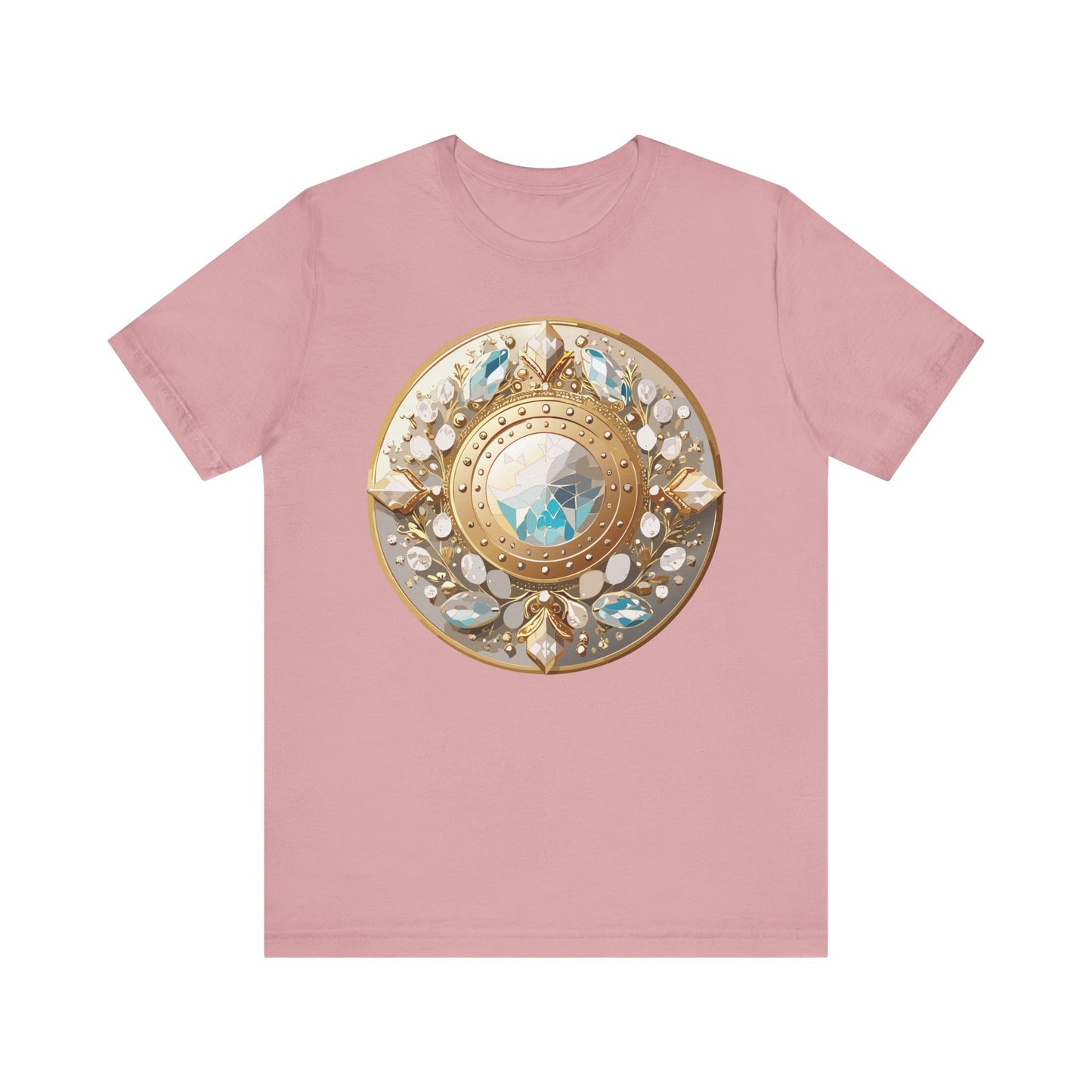 Medallion Shirt, Shirt with Medallion, Tee Shirt with Medal