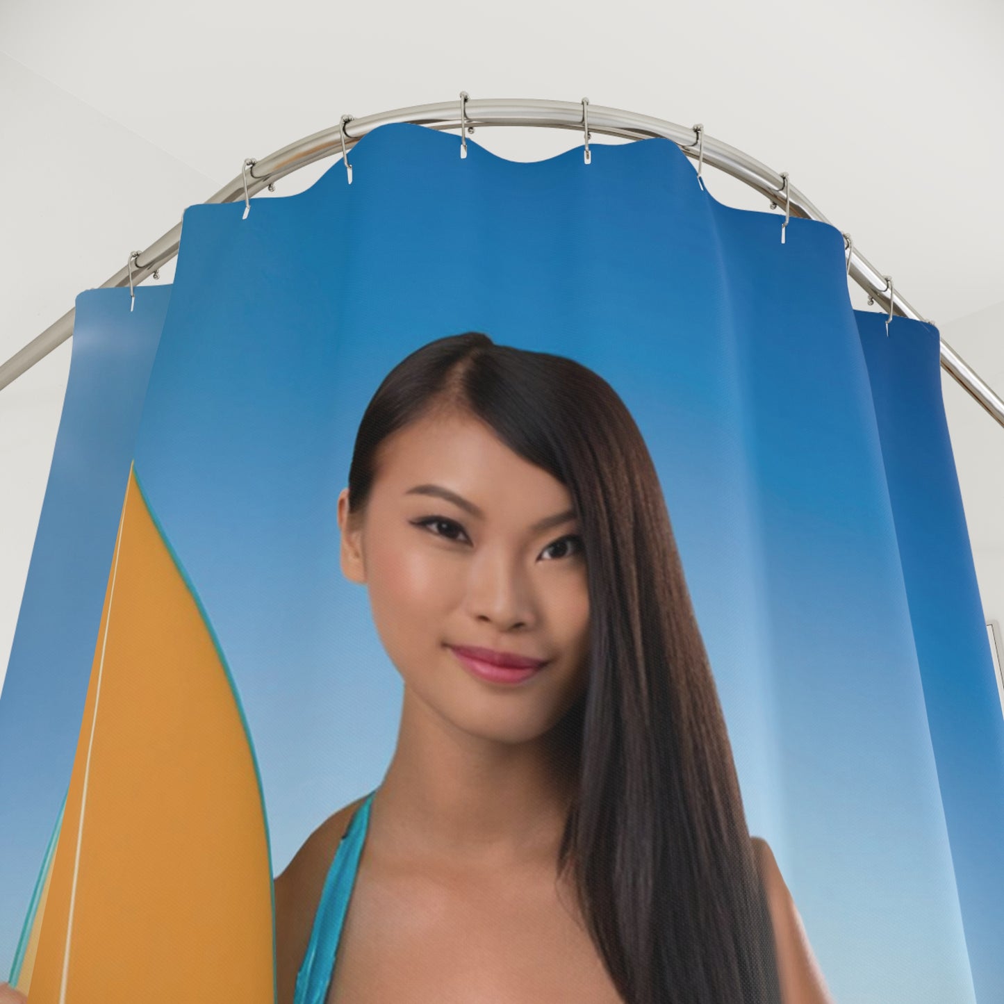 Woman Shower Curtain