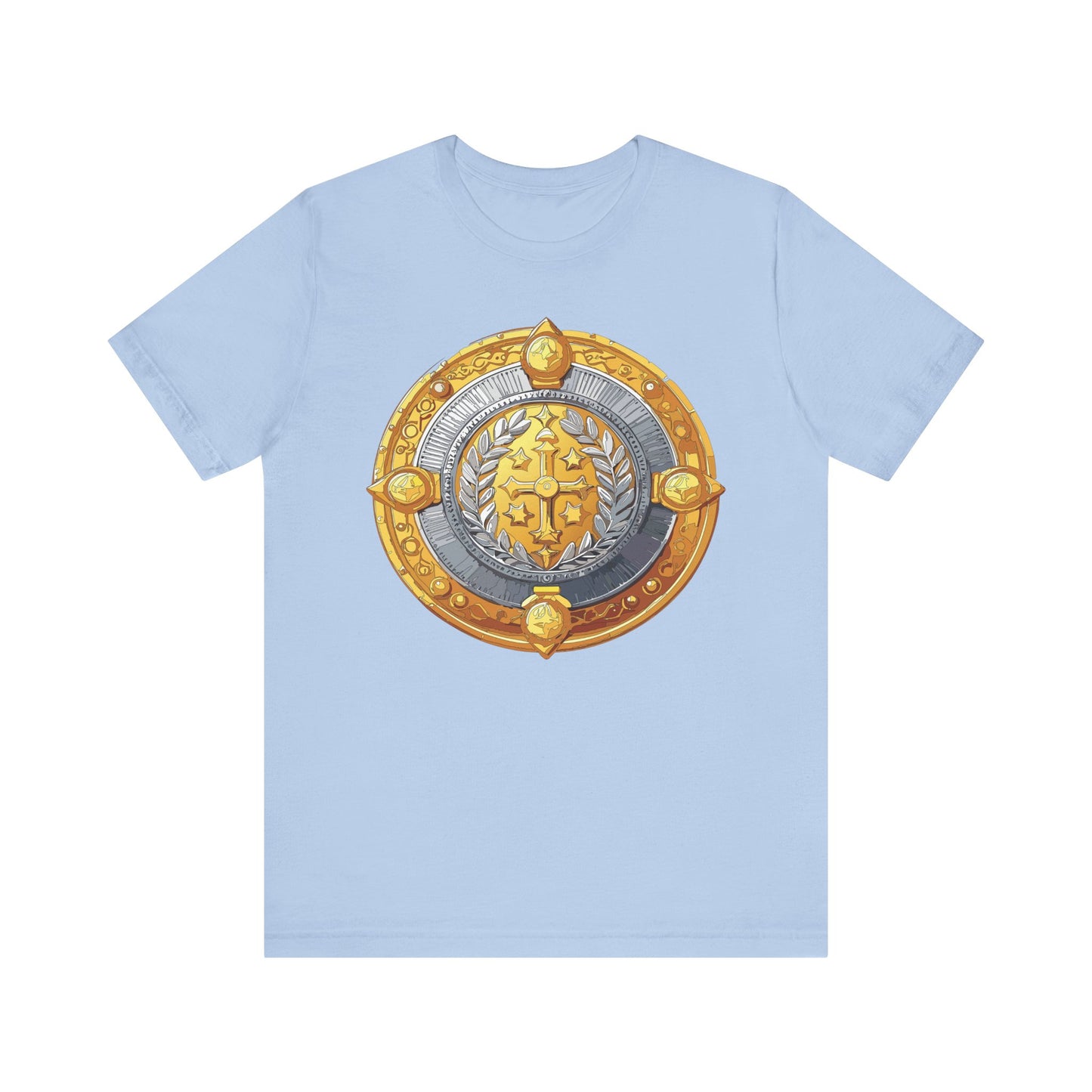 Coin Shirt, Shirt with Coin, Tee Shirt with Gold Coin, Shirt with Antique Coin