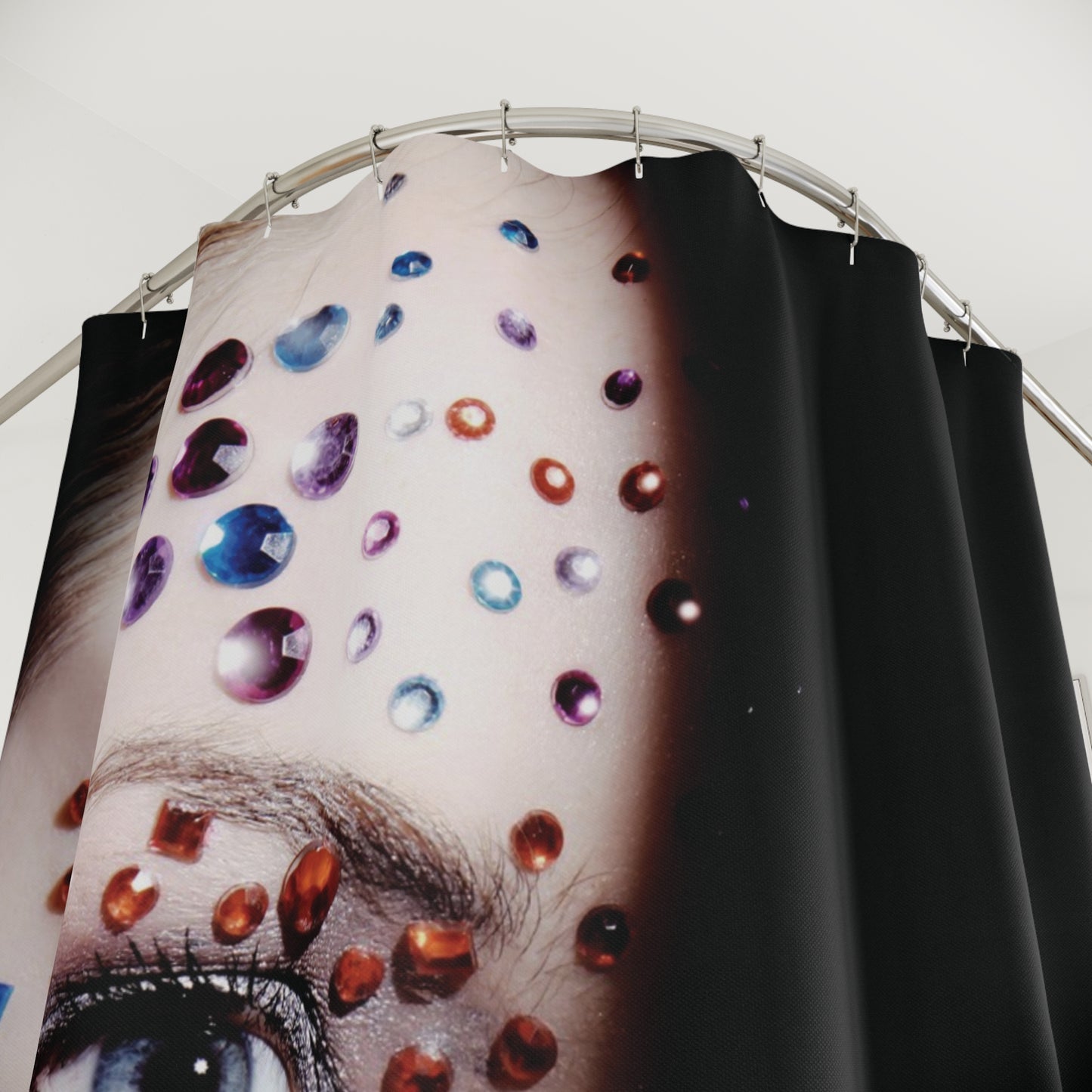 Woman Shower Curtain