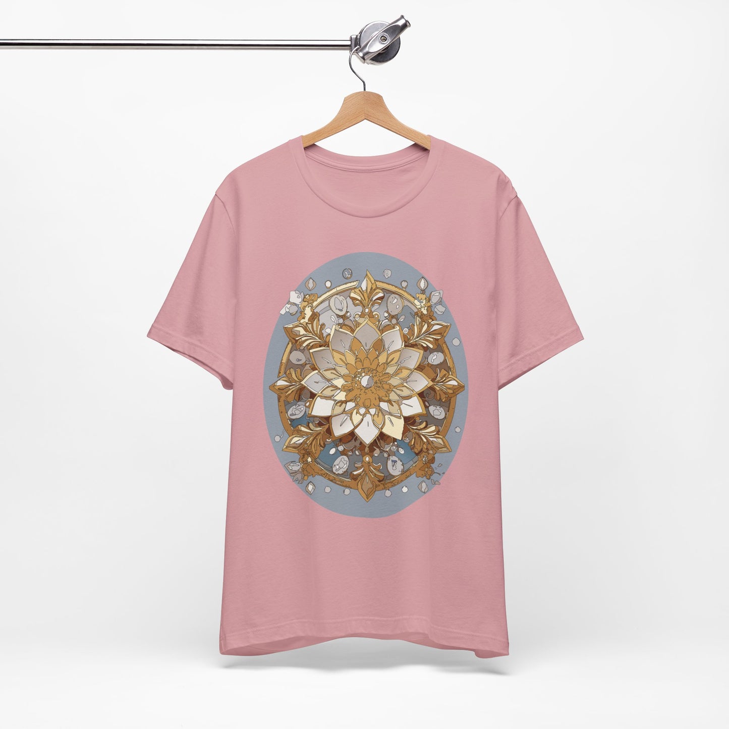 Floral Shirt, Flower Shirt, Tee Shirt with Antique Flower