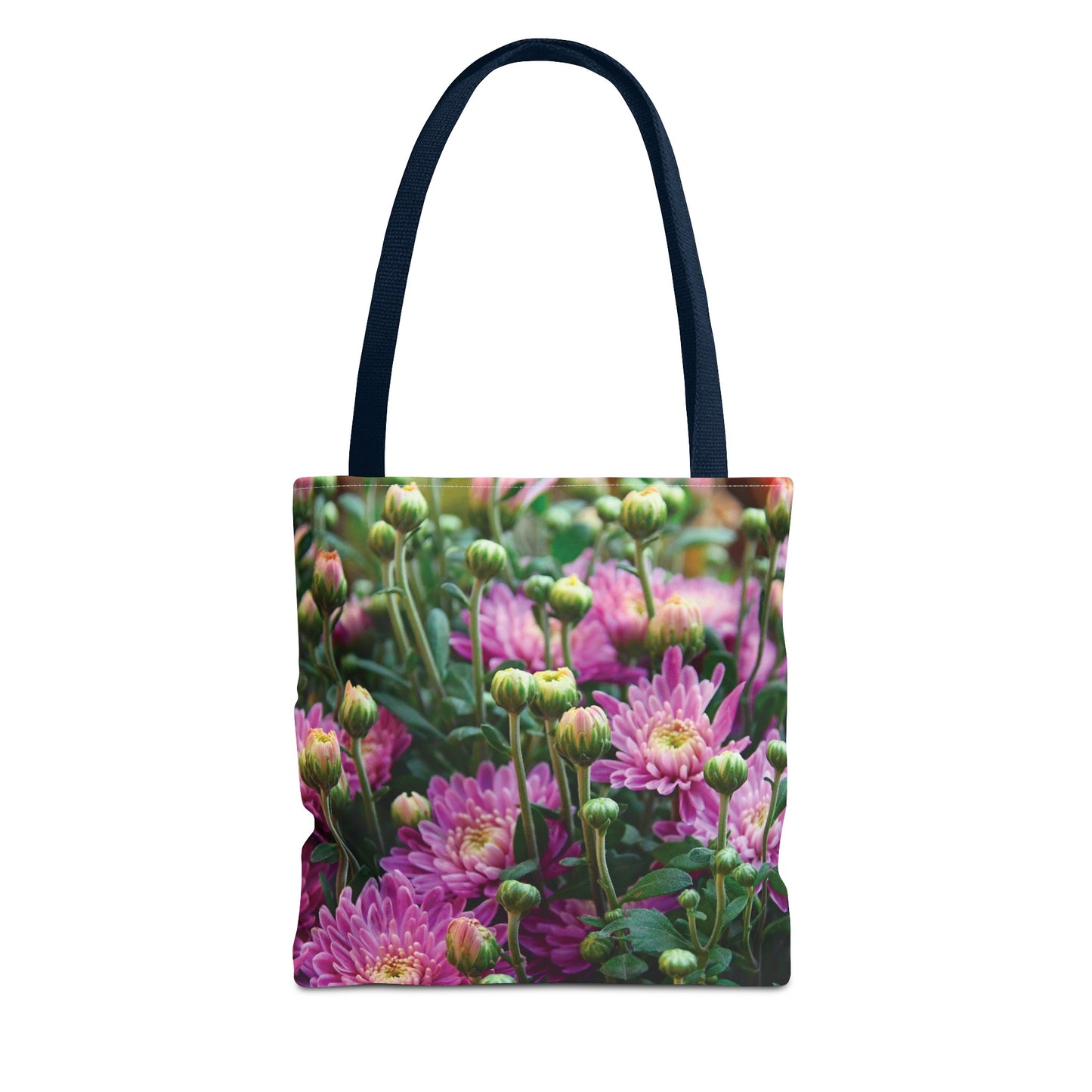 Canvas Bag with Floral Prints