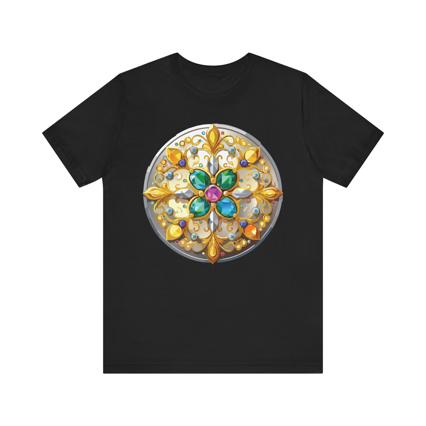 Medallion Shirt, Shirt with Medallion, Tee Shirt with Medal