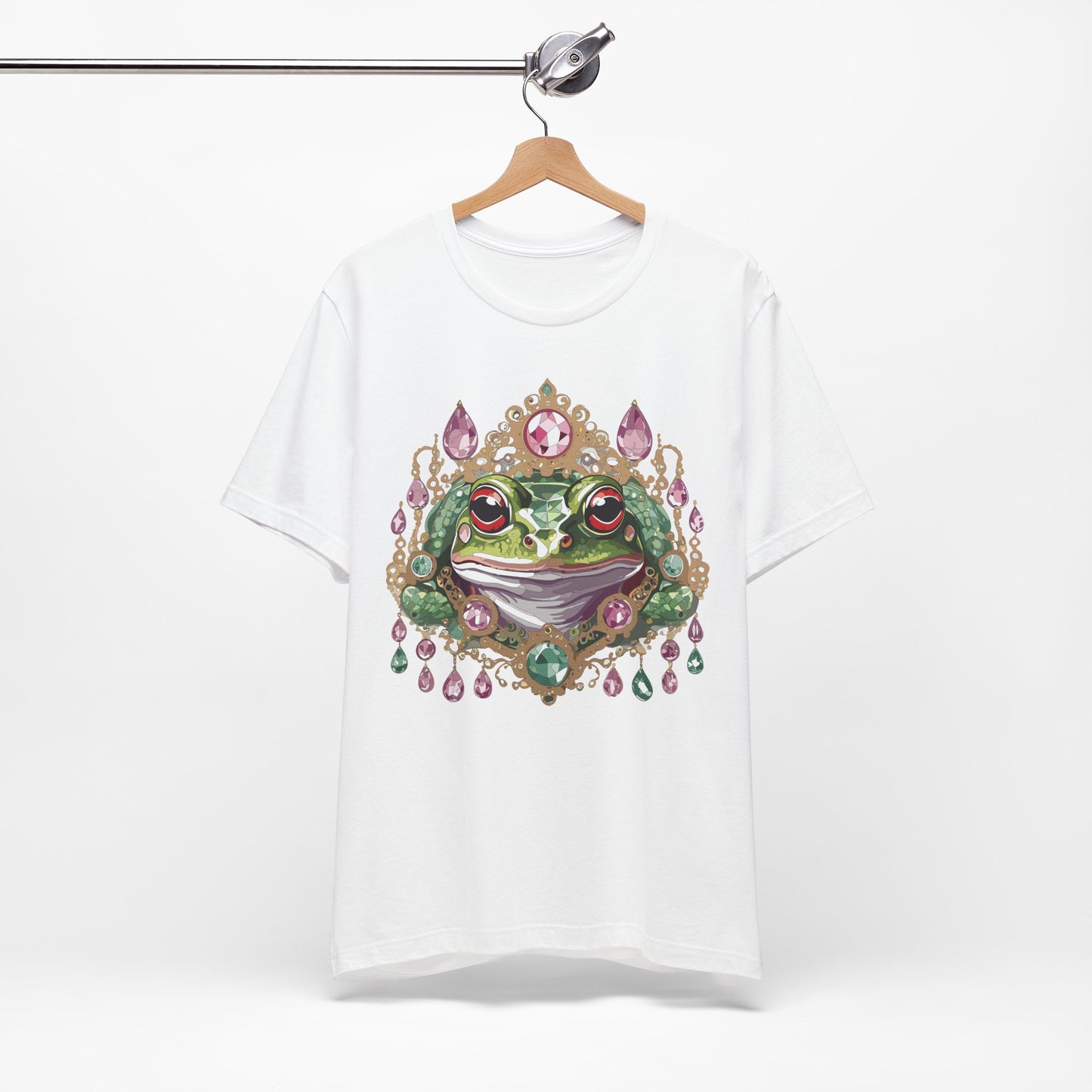 Animal Shirt, Shirt with Animal, Tee Shirt with Gold Animal Medal, Shirt with Antique Animal Medallion
