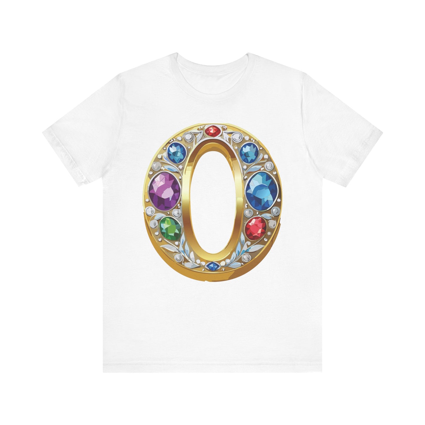 Letter Shirt, Shirt with Letters, Tee Shirt with Gold Letter, Shirt with Antique Letters