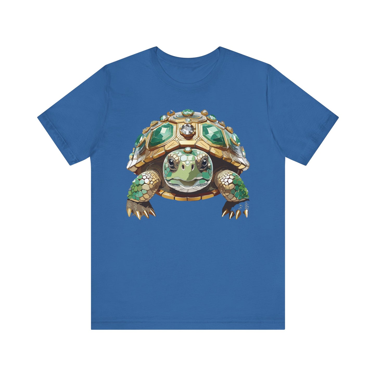 Animal Shirt, Shirt with Animal, Tee Shirt with Gold Animal Medal, Shirt with Antique Animal Medallion