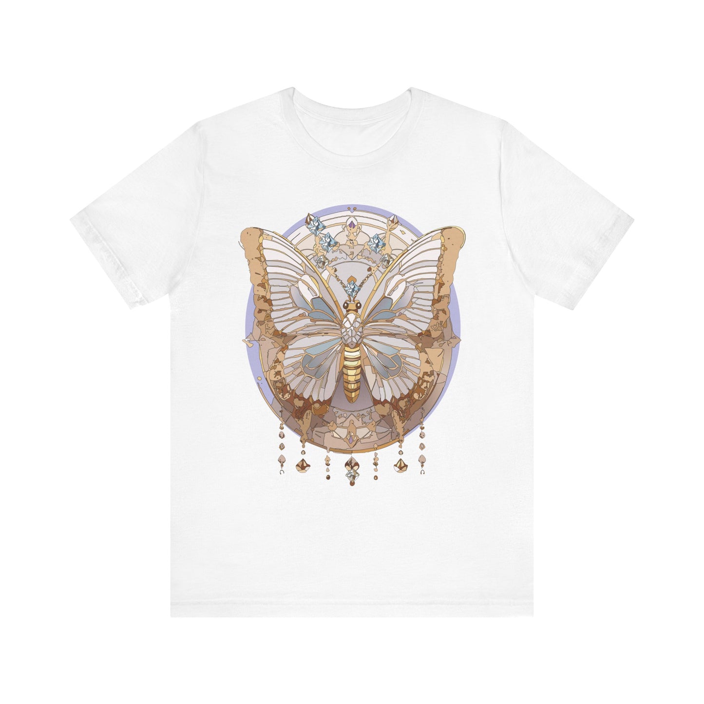 Butterfly Shirt, Shirt with Butterfly, Tee Shirt with Antique Butterfly