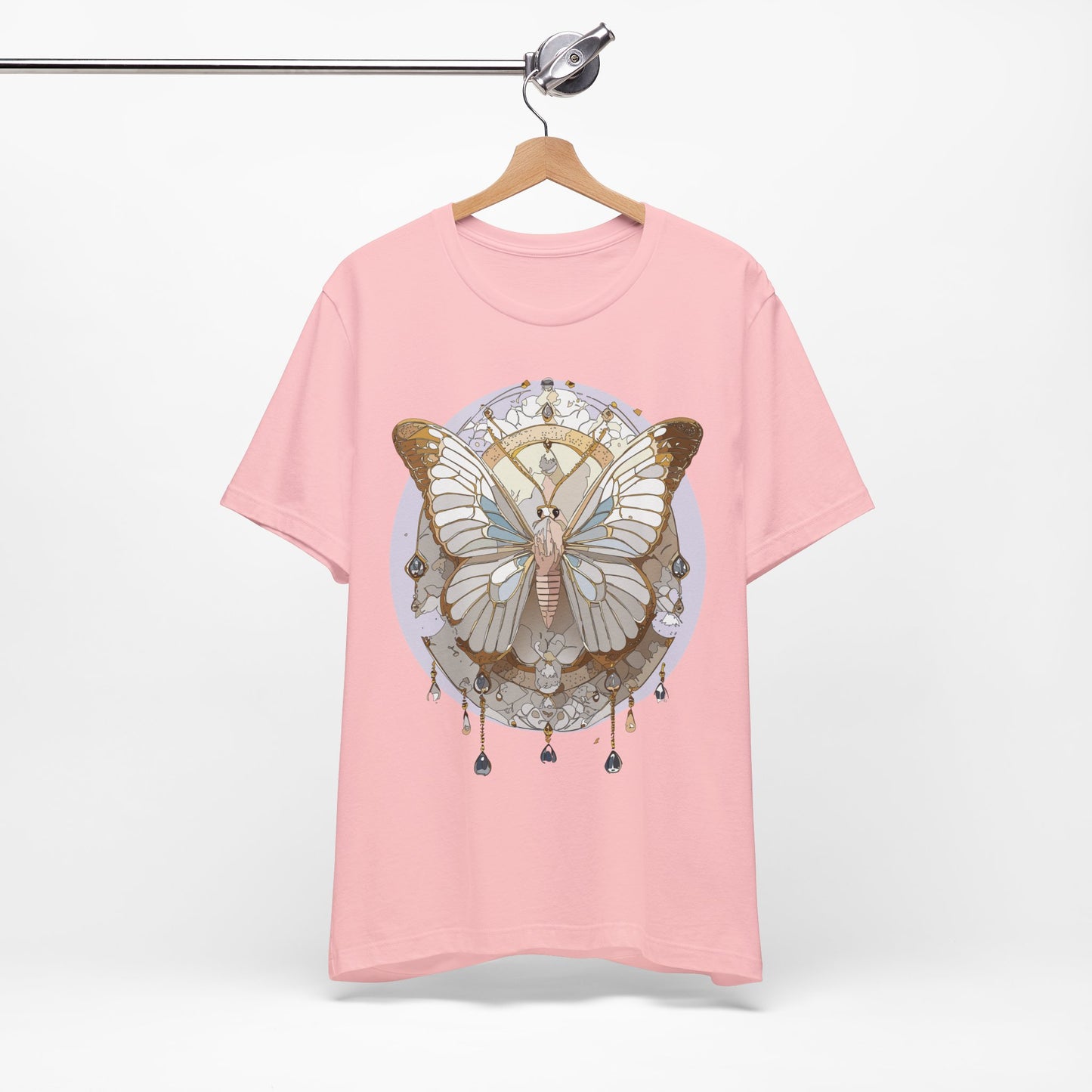 Butterfly Shirt, Shirt with Butterfly, Tee Shirt with Antique Butterfly