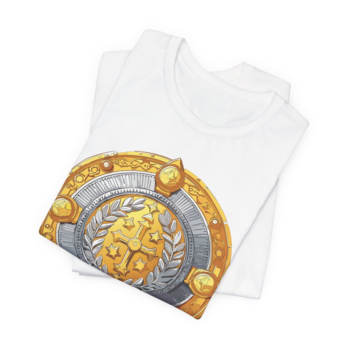 Coin Shirt, Shirt with Coin, Tee Shirt with Gold Coin, Shirt with Antique Coin