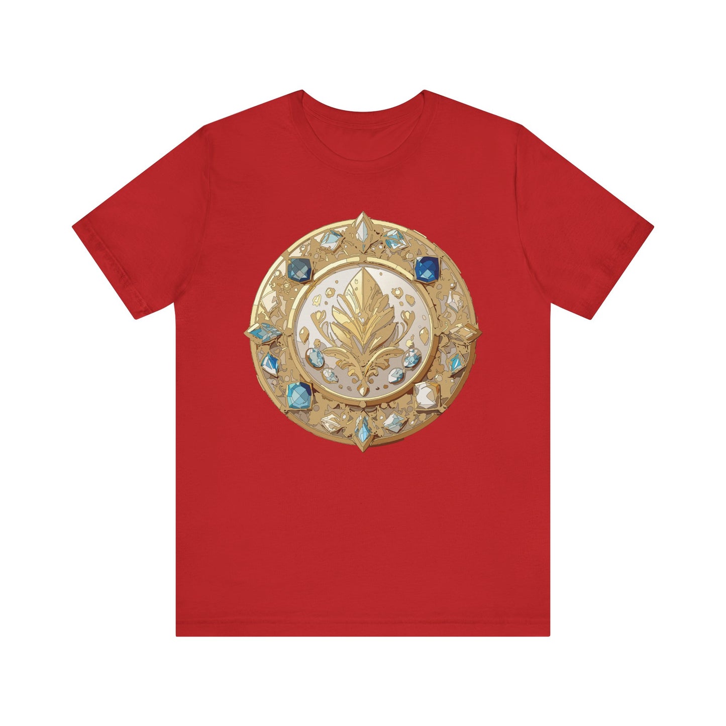 Medallion Shirt, Shirt with Medallion, Tee Shirt with Medal