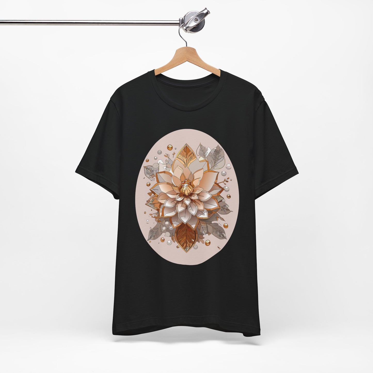 Floral Shirt, Flower Shirt, Tee Shirt with Antique Flower