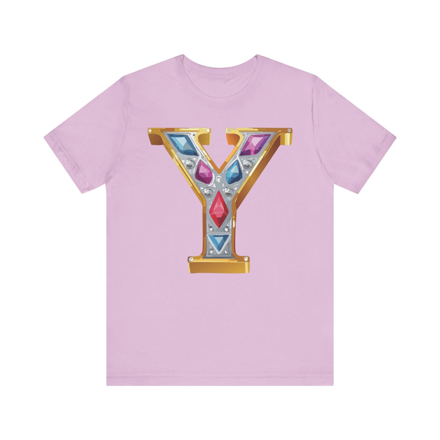 Letter Shirt, Shirt with Letters, Tee Shirt with Gold Letter, Shirt with Antique Letters