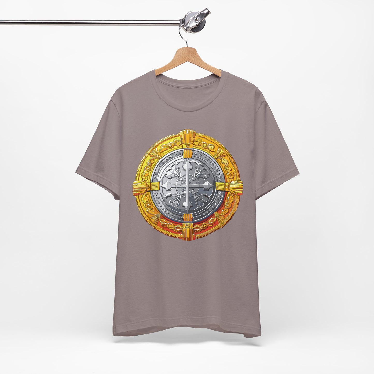 Coin Shirt, Shirt with Coin, Tee Shirt with Gold Coin, Shirt with Antique Coin