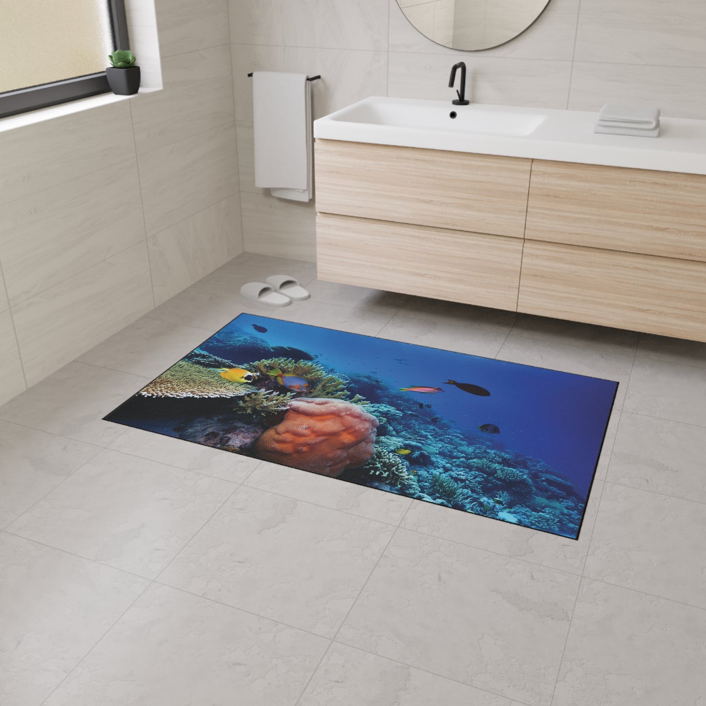 Heavy Duty Floor Mat - Deep Ocean