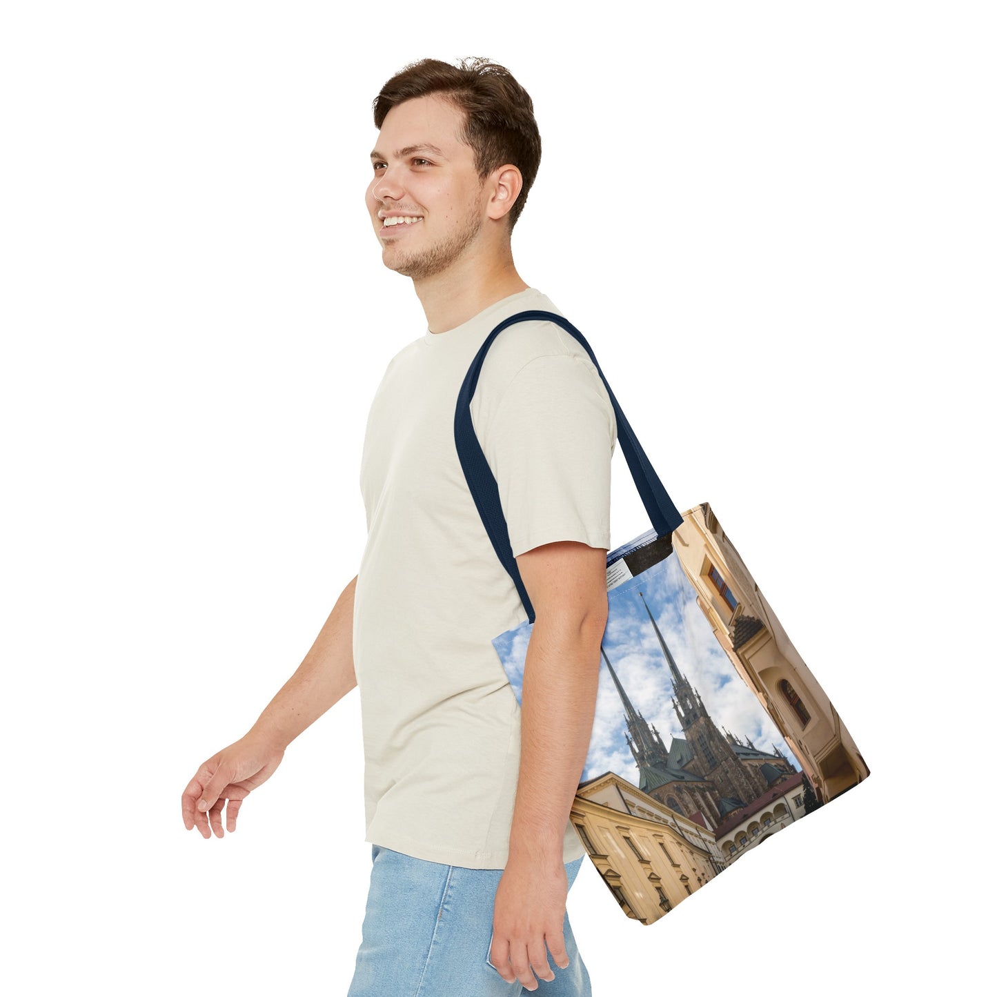 Canvas Bag with City Prints