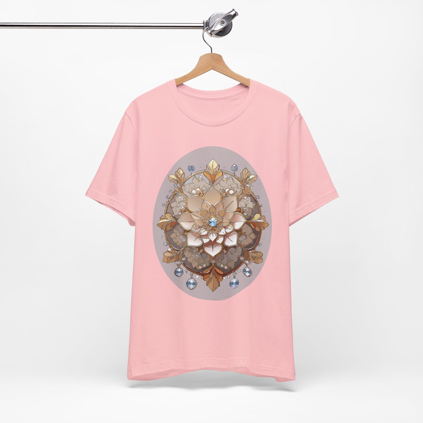 Floral Shirt, Flower Shirt, Tee Shirt with Antique Flower