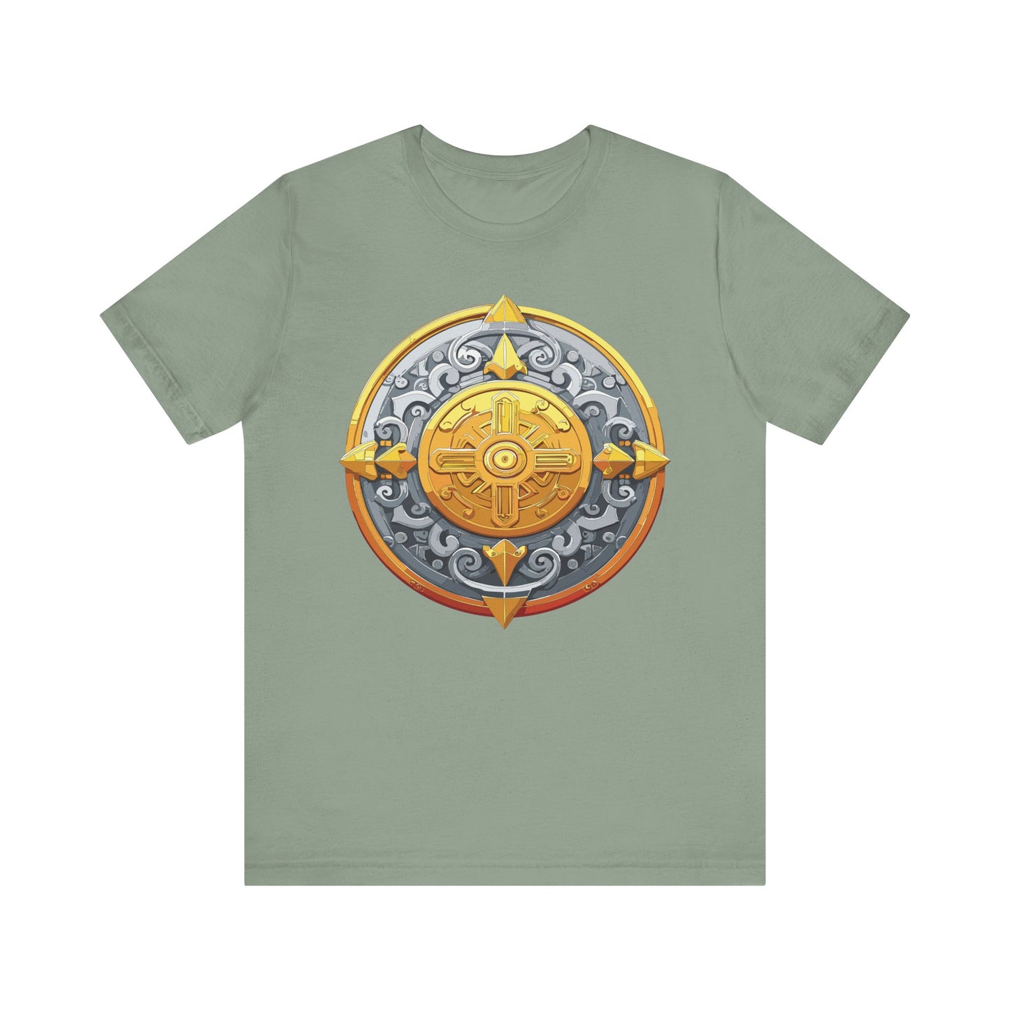Coin Shirt, Shirt with Coin, Tee Shirt with Gold Coin, Shirt with Antique Coin