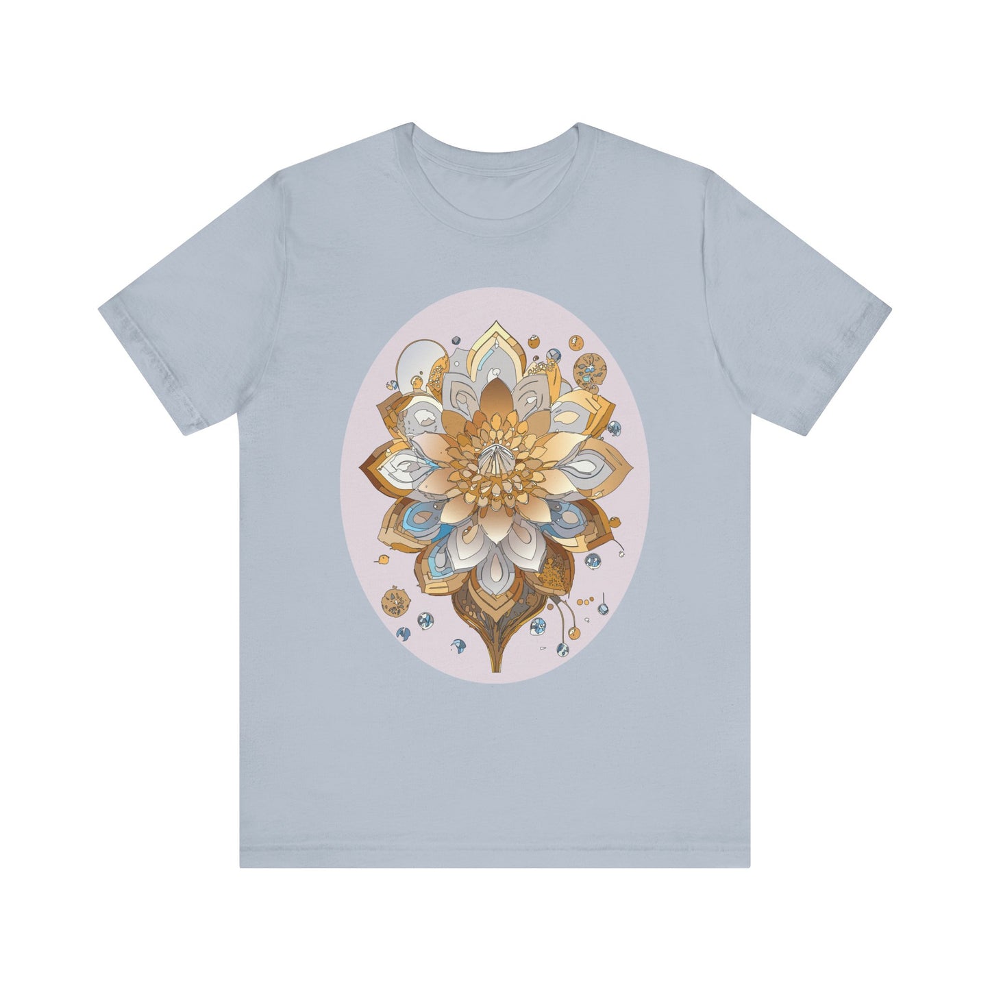 Floral Shirt, Flower Shirt, Tee Shirt with Antique Flower