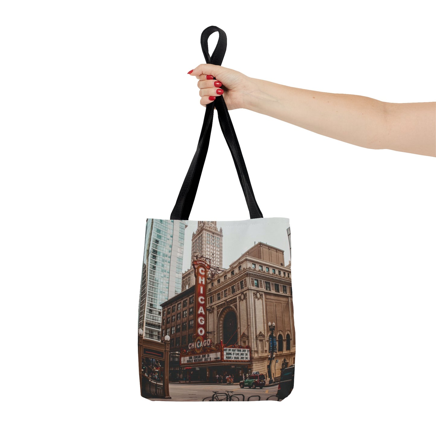 Canvas Bag with City Prints