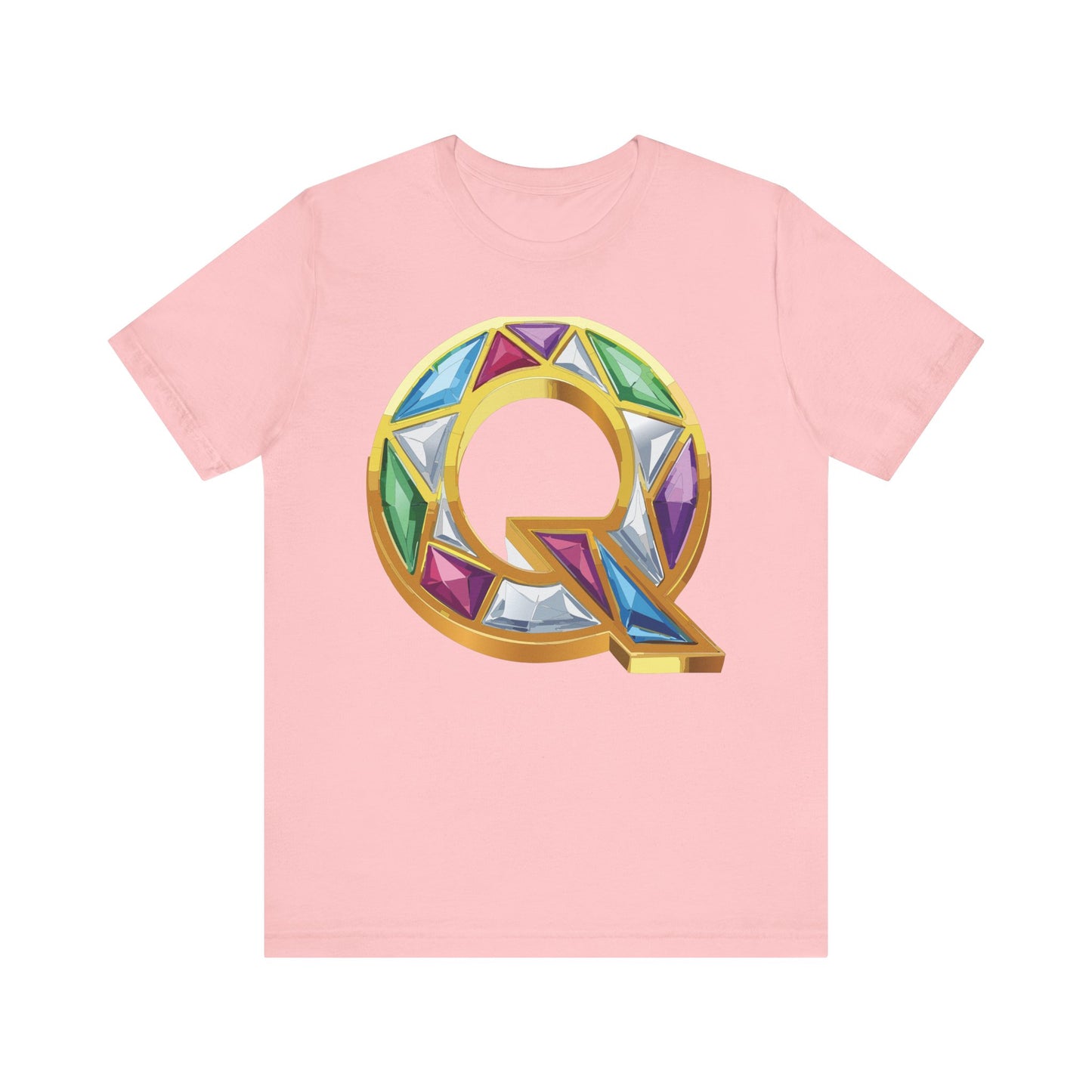 Letter Shirt, Shirt with Letters, Tee Shirt with Gold Letter, Shirt with Antique Letters