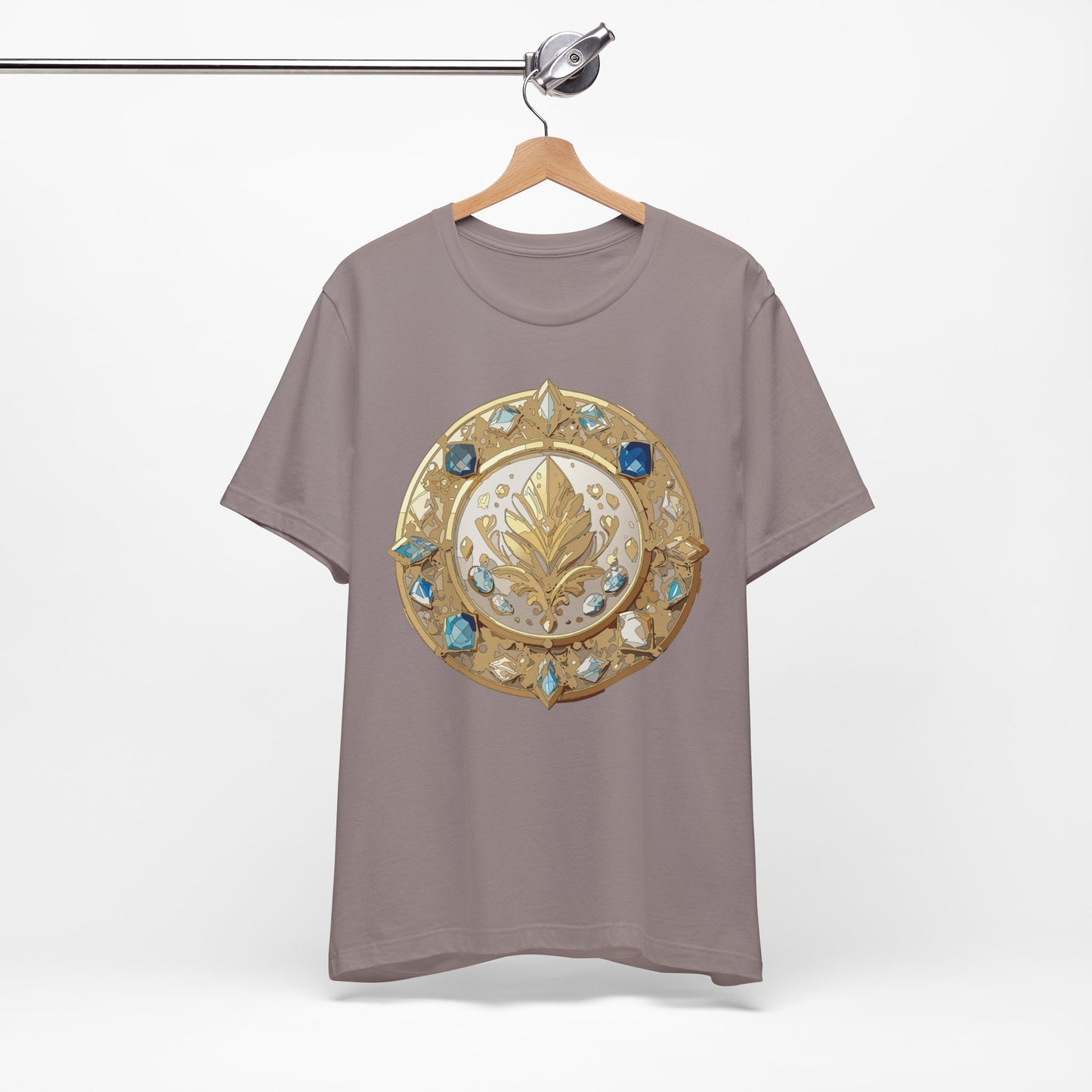 Medallion Shirt, Shirt with Medallion, Tee Shirt with Medal