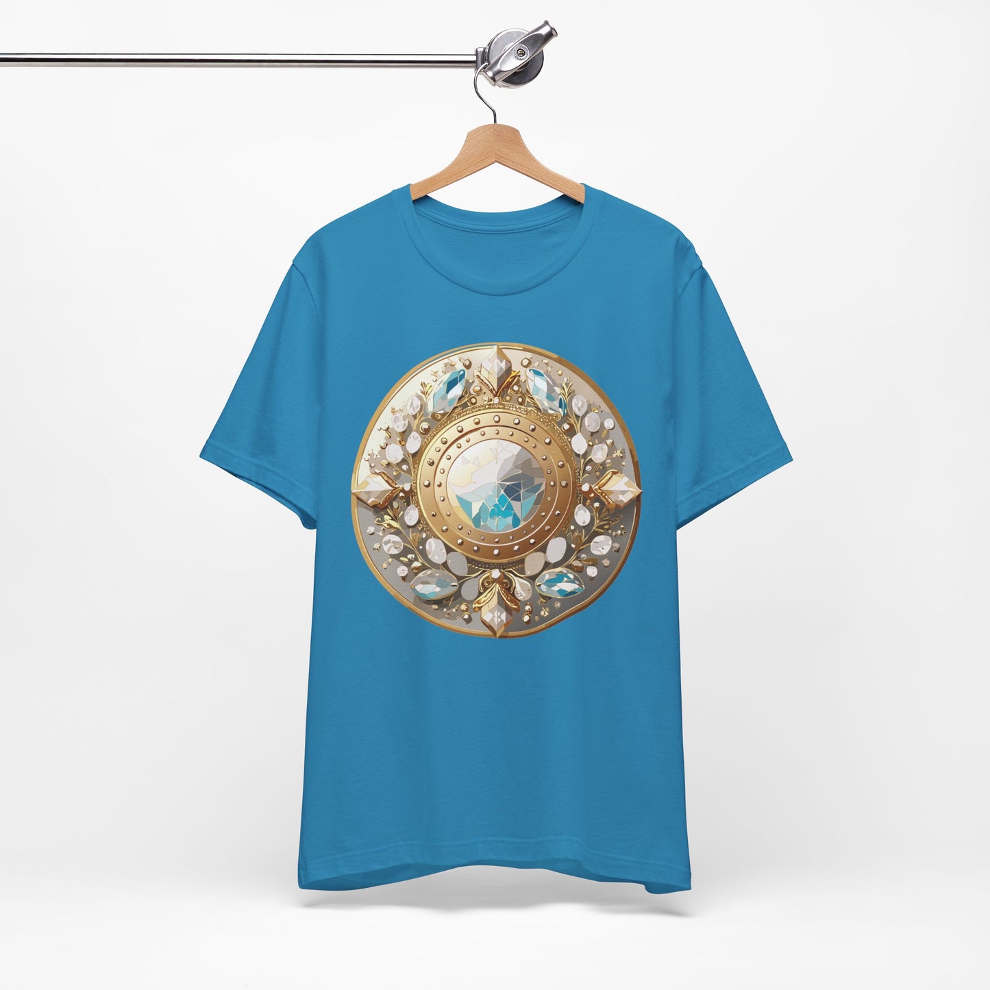 Medallion Shirt, Shirt with Medallion, Tee Shirt with Medal