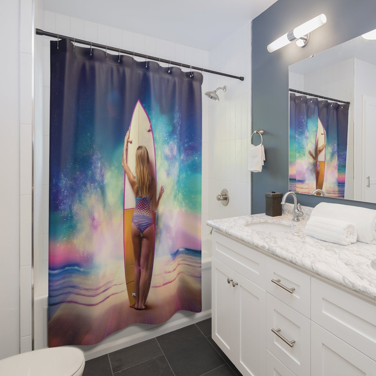 Shower Curtains with Beautiful Women