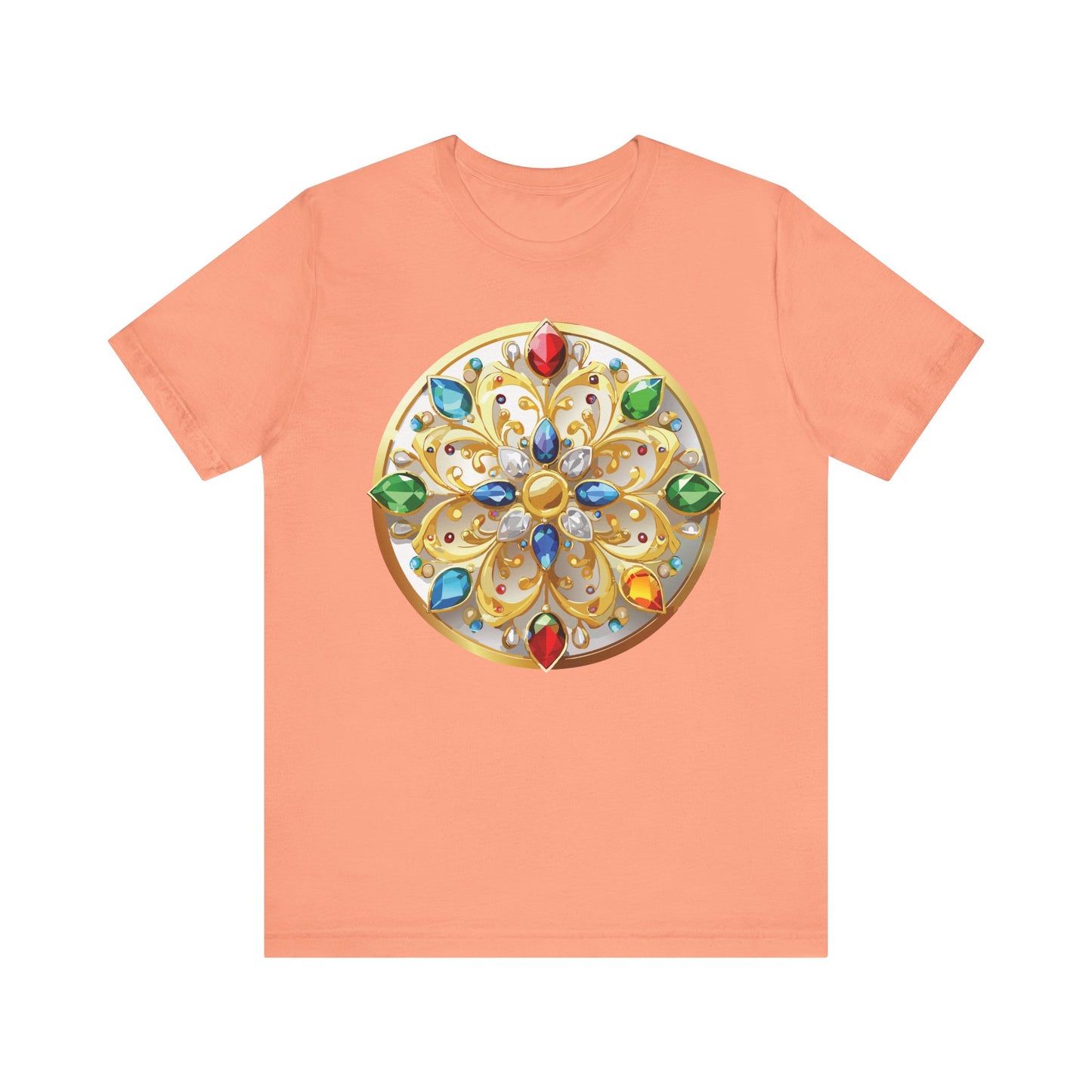 Medallion Shirt, Shirt with Medallion, Tee Shirt with Medal