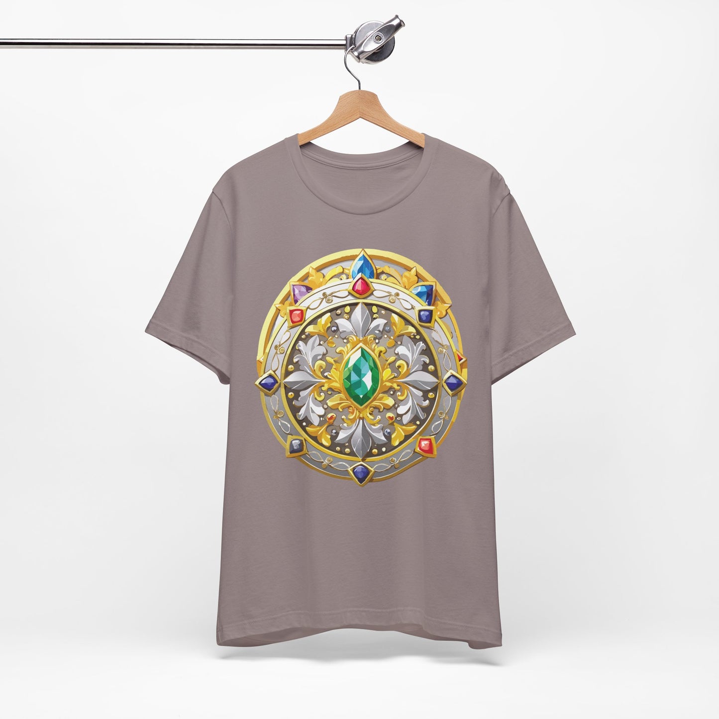 Medallion Shirt, Shirt with Medallion, Tee Shirt with Medal