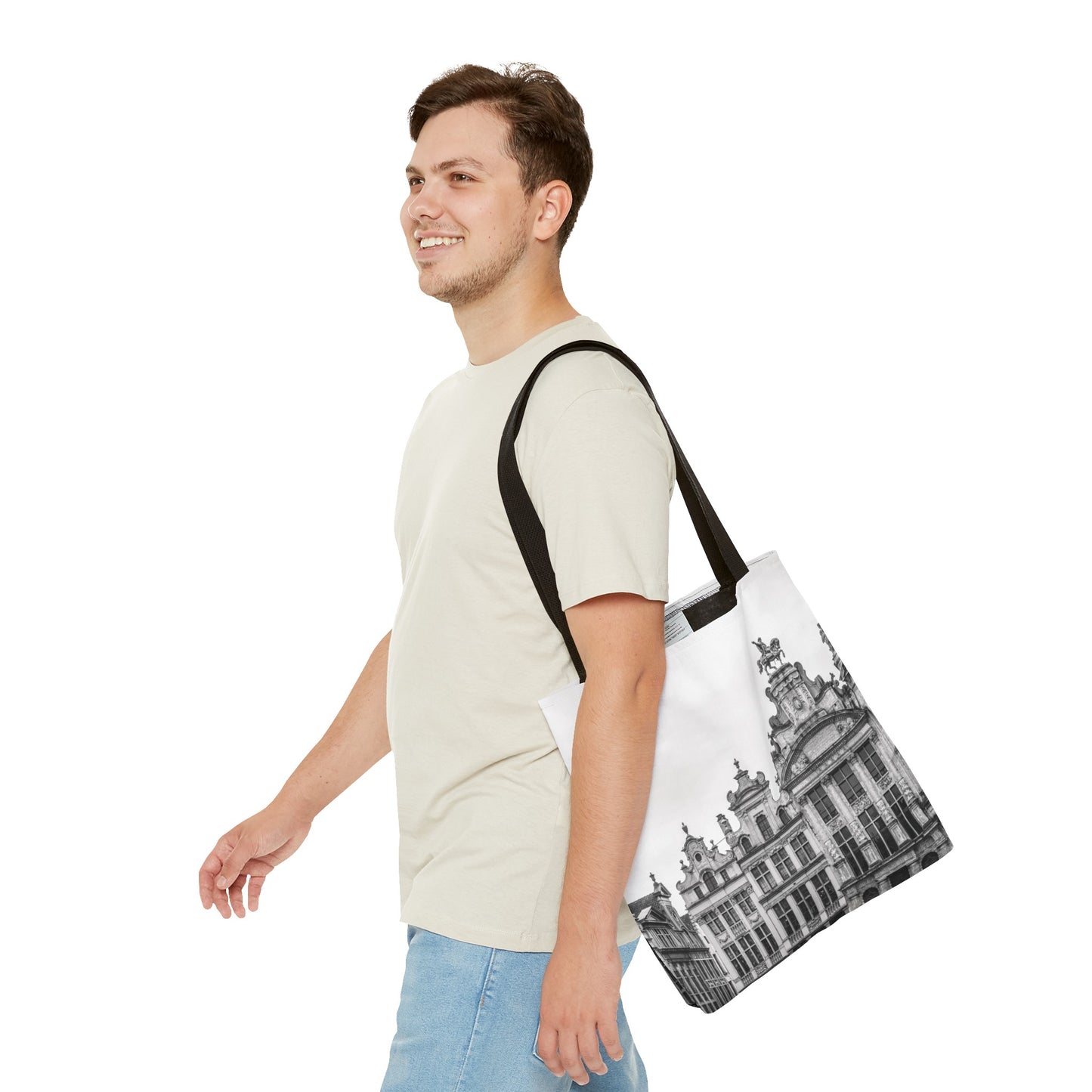 Canvas Bag with City Prints