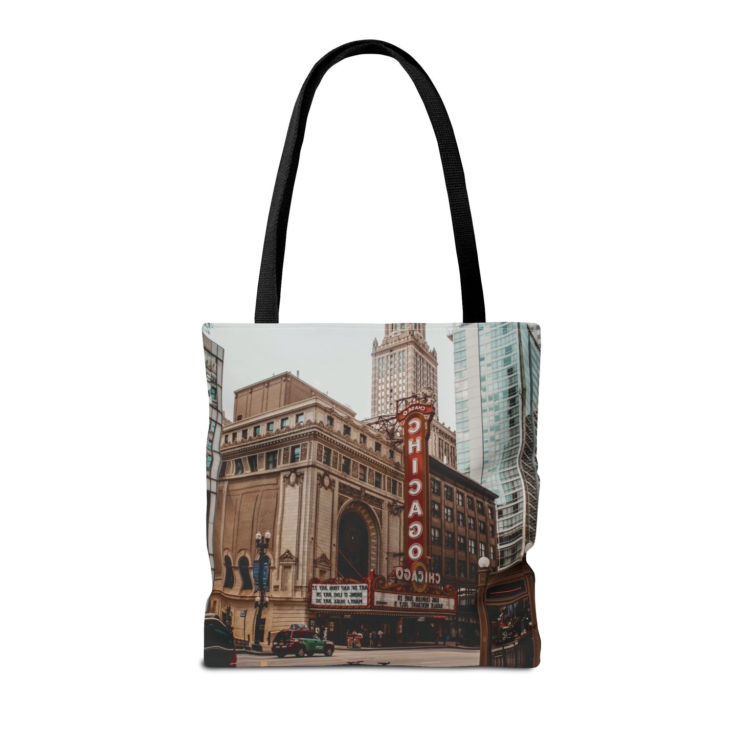 Canvas Bag with City Prints