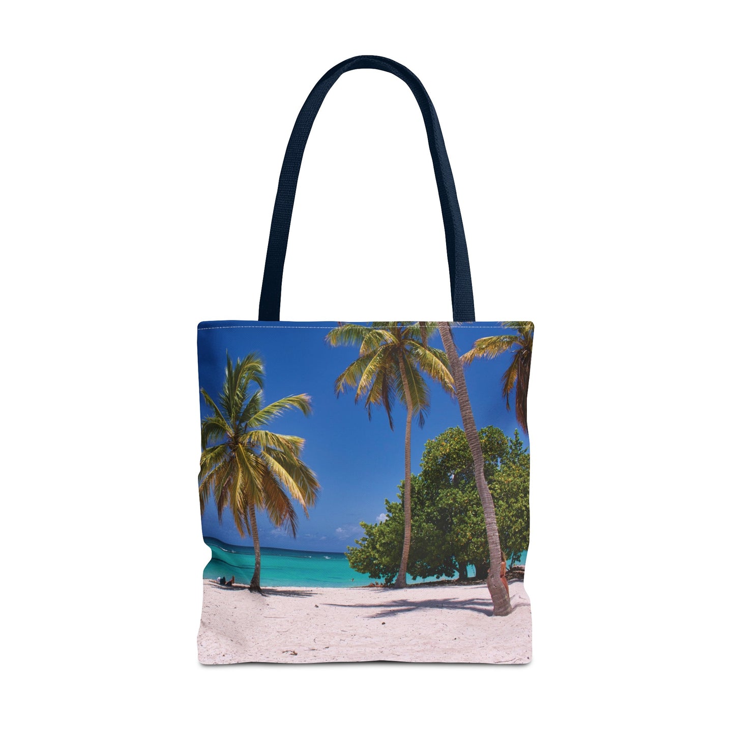 Canvas Bag with Beach Prints