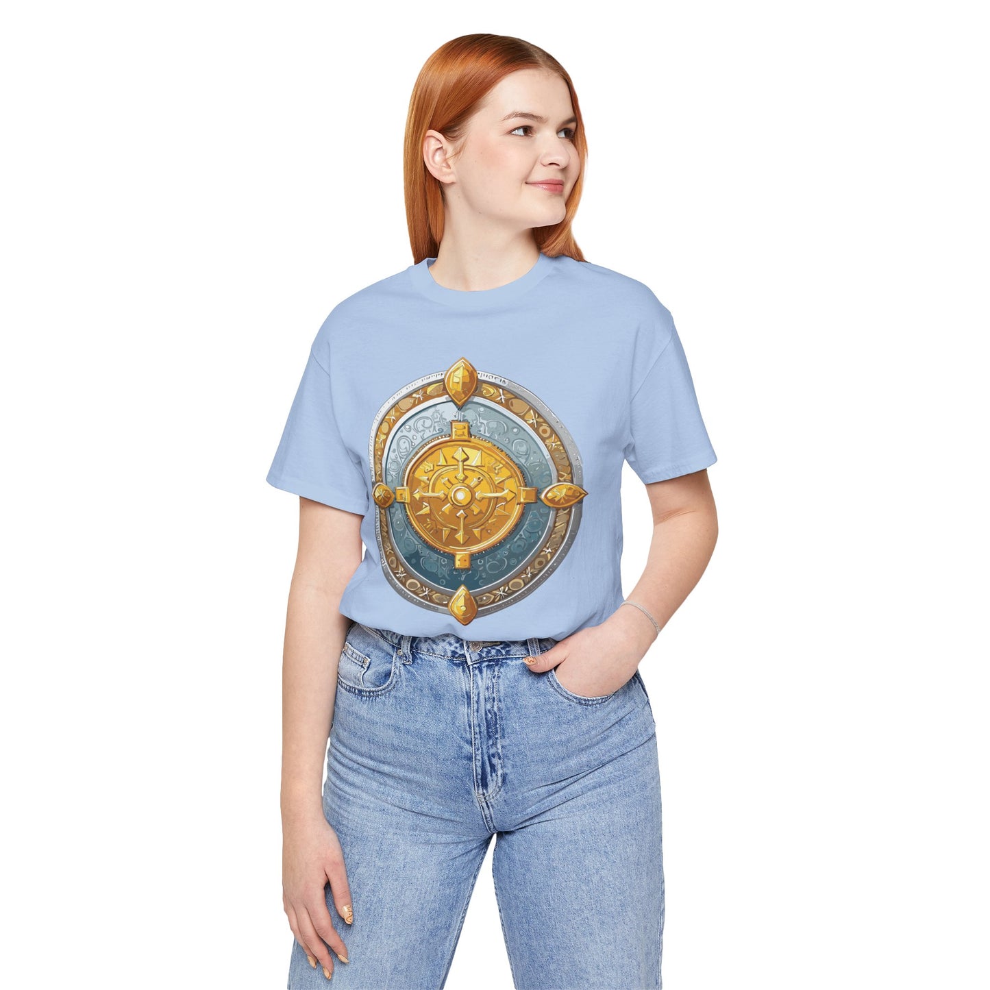 Coin Shirt, Shirt with Coin, Tee Shirt with Gold Coin, Shirt with Antique Coin