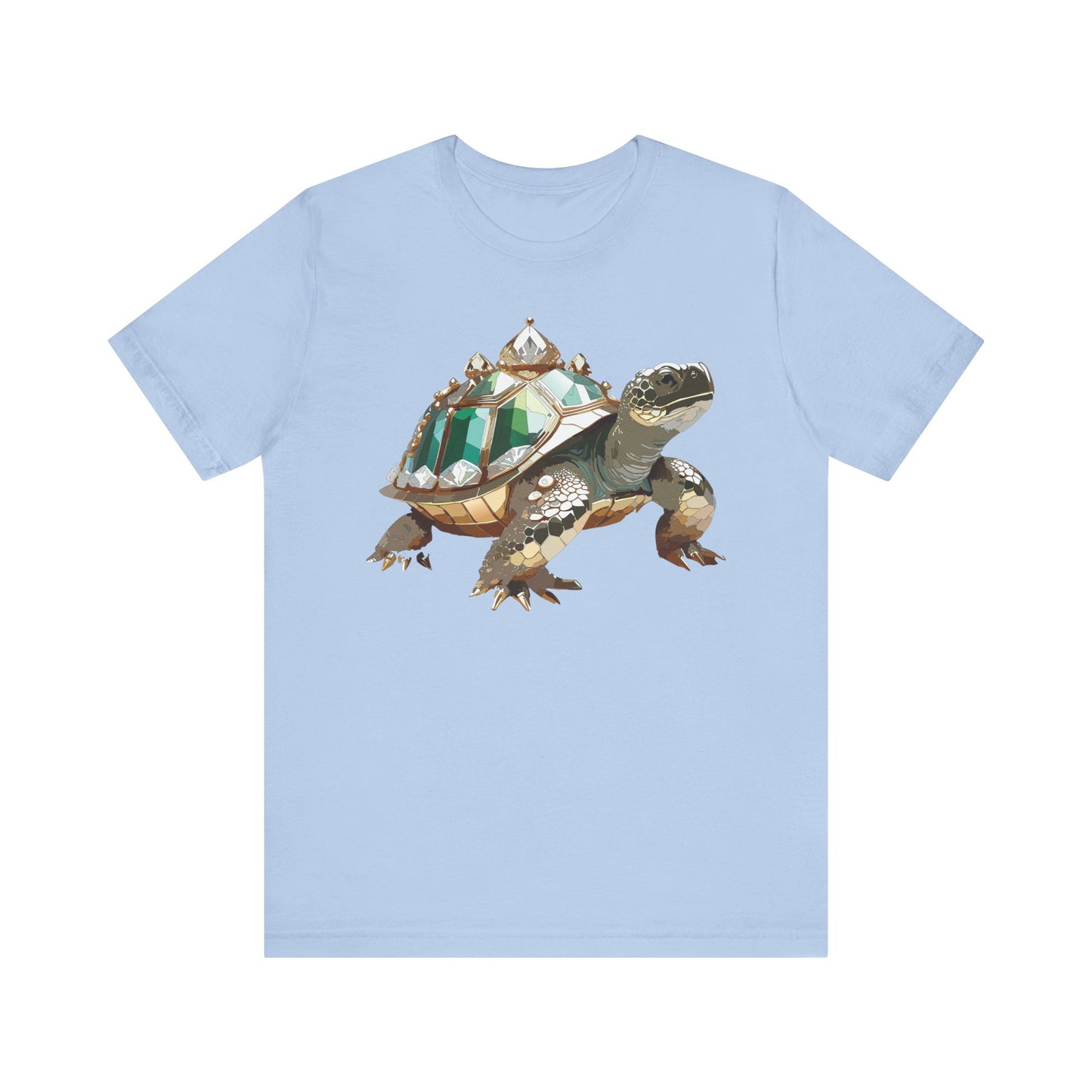 Animal Shirt, Shirt with Animal, Tee Shirt with Gold Animal Medal, Shirt with Antique Animal Medallion