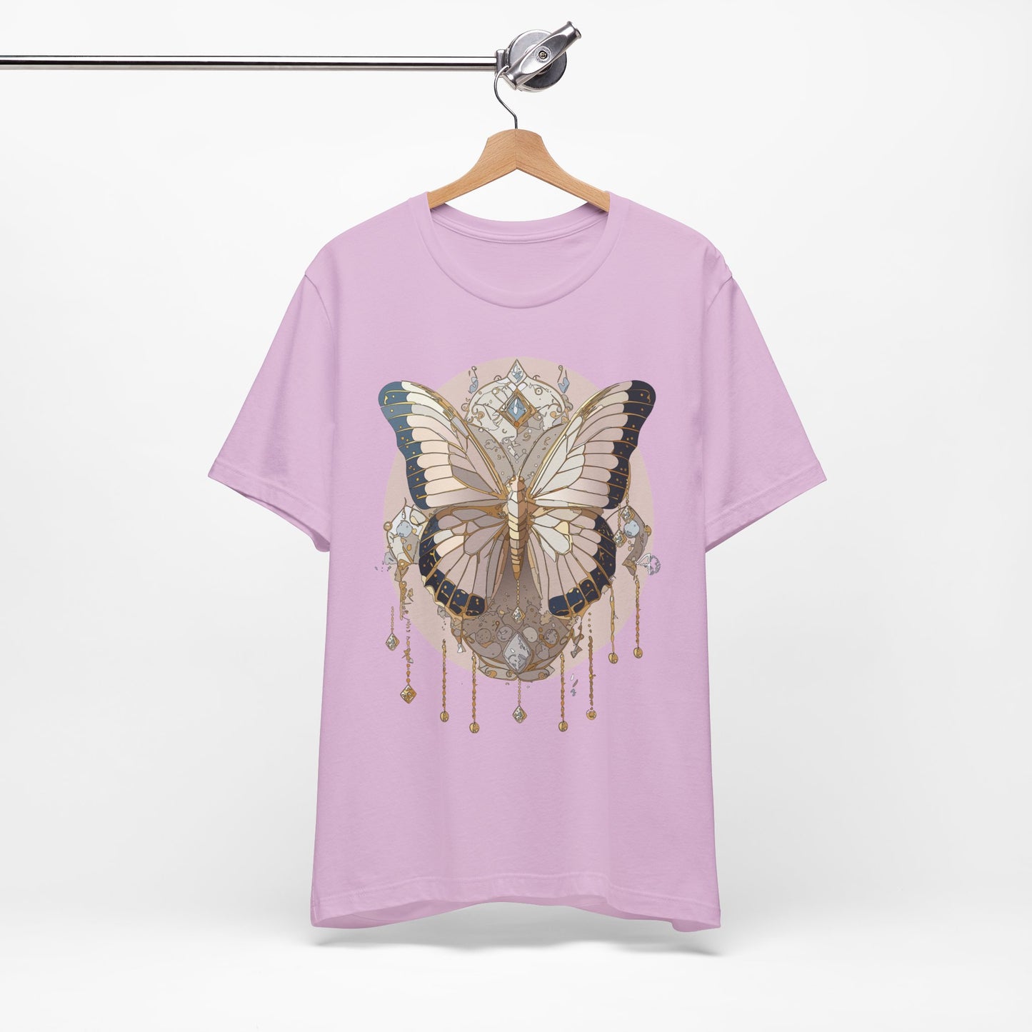 Butterfly Shirt, Shirt with Butterfly, Tee Shirt with Antique Butterfly