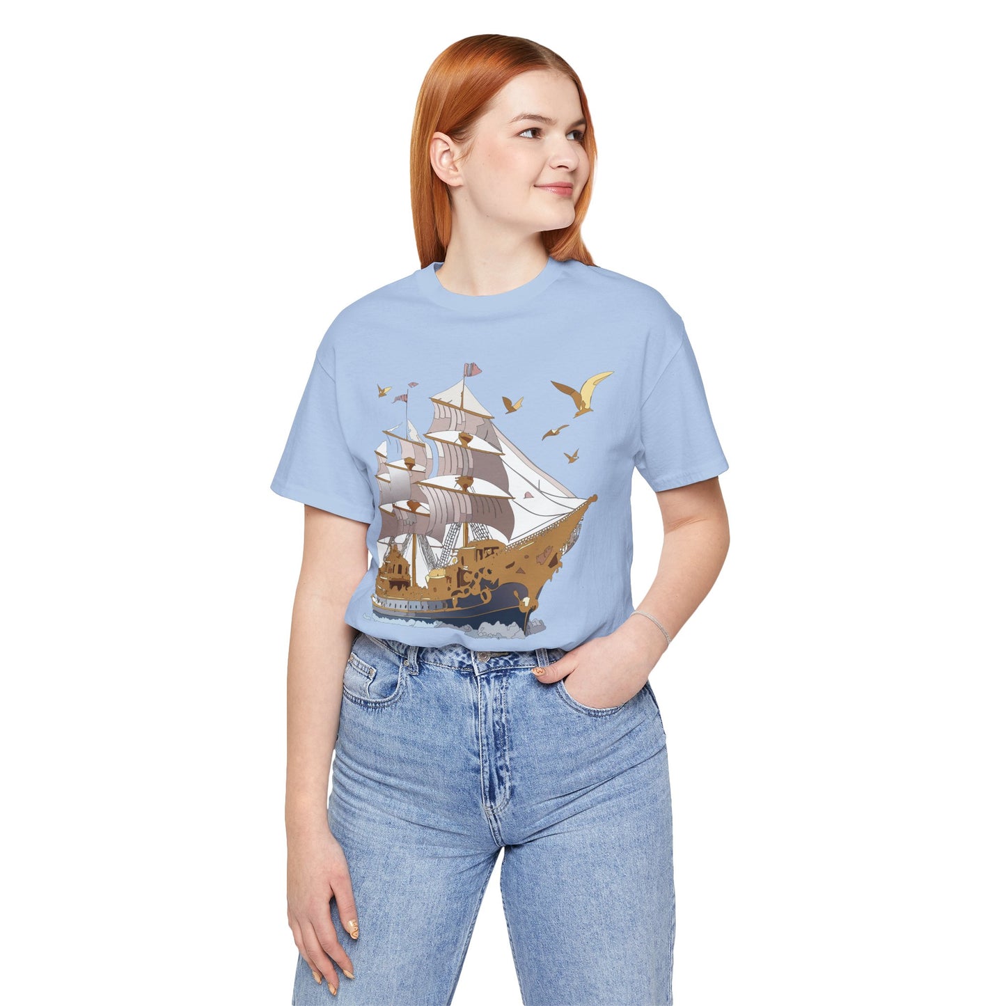 Ship Shirt, Shirt with Ship, Tee shirt with Ship