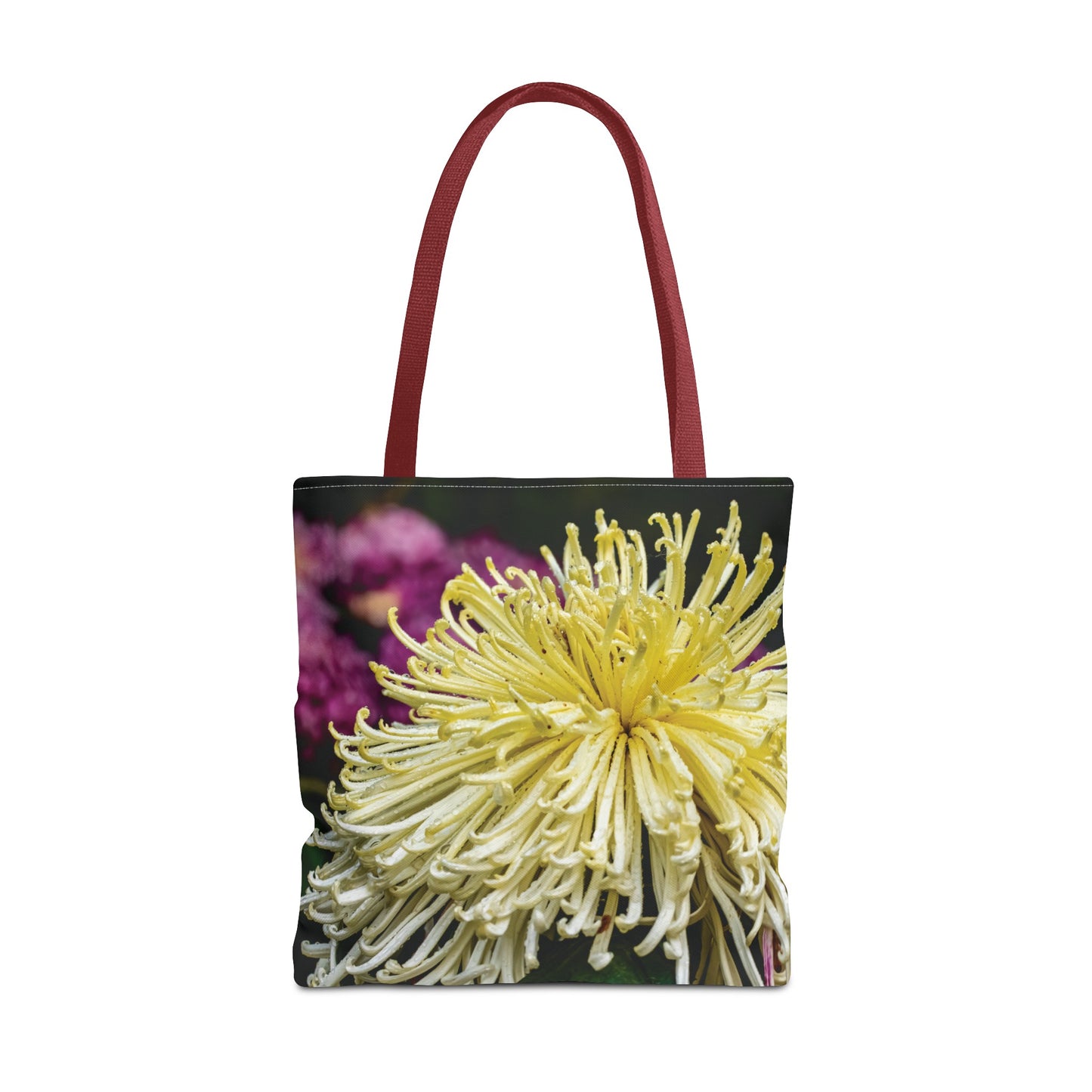 Canvas Bag with Floral Prints