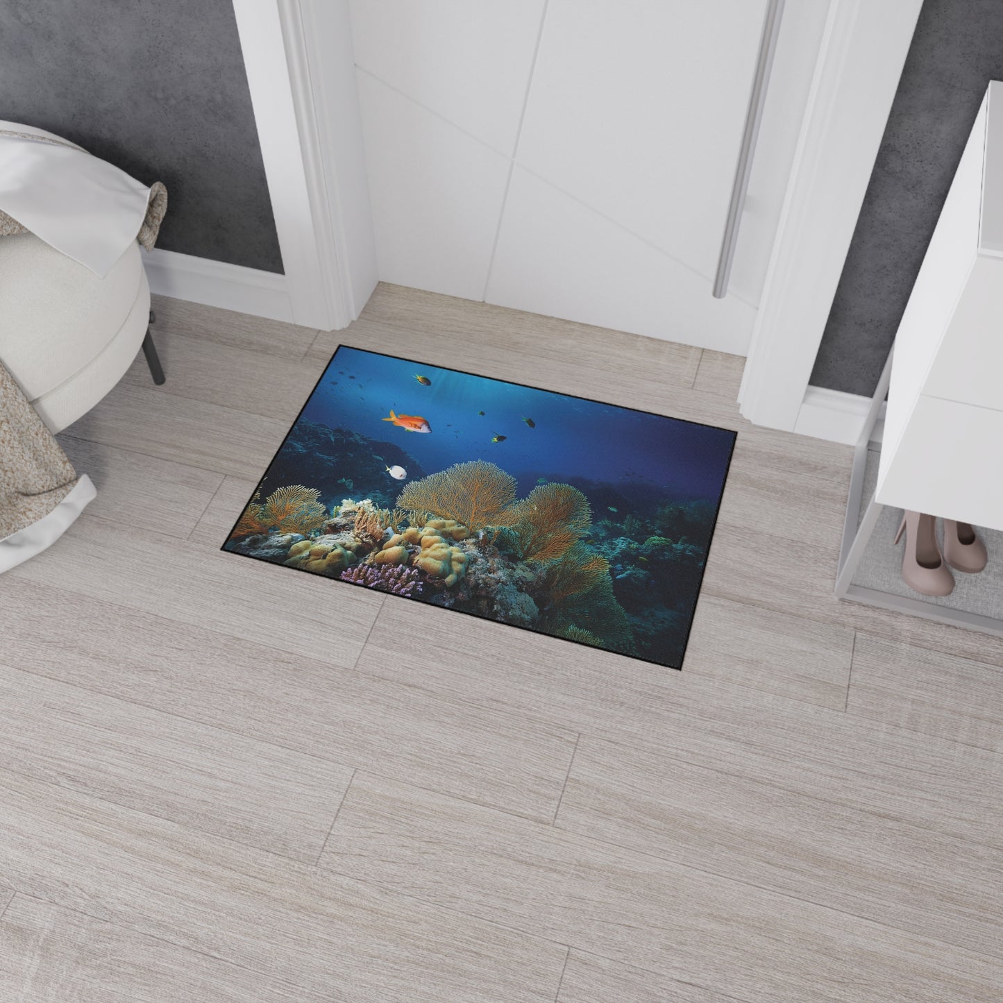 Heavy Duty Floor Mat - Deep Ocean