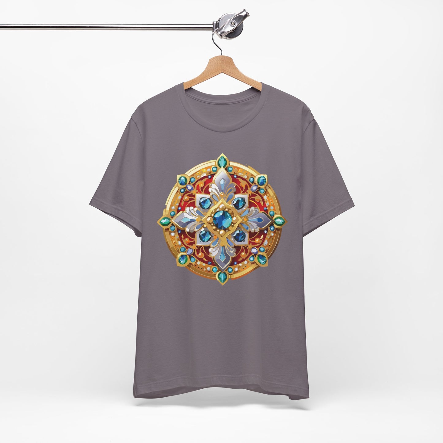 Medallion Shirt, Shirt with Medallion, Tee Shirt with Medal