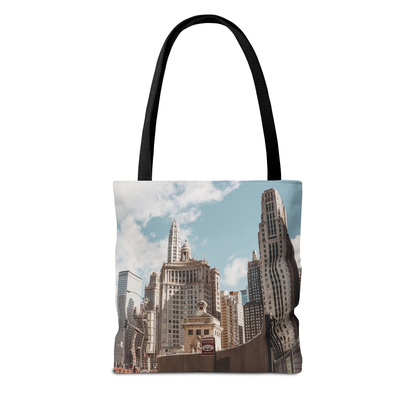 Canvas Bag with City Prints