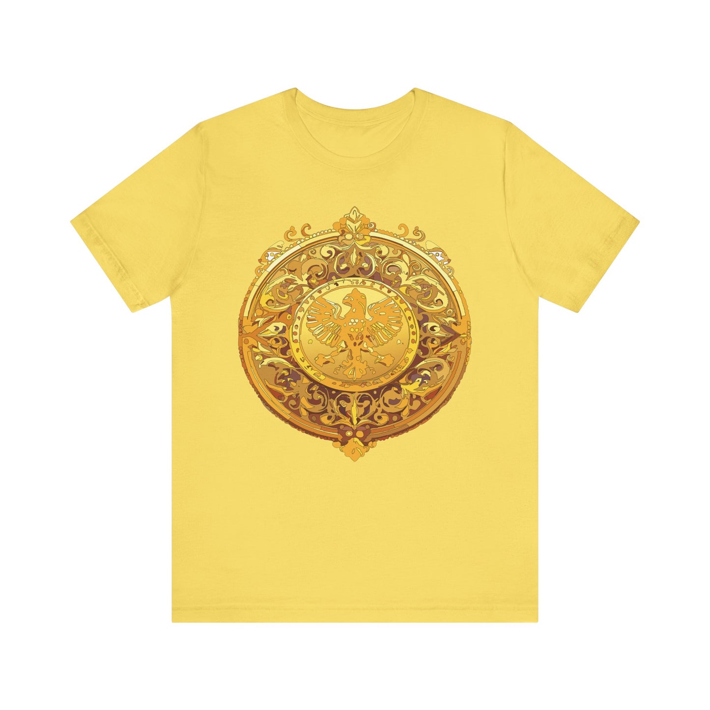 Coin Shirt, Shirt with Coin, Tee Shirt with Gold Coin, Shirt with Antique Coin
