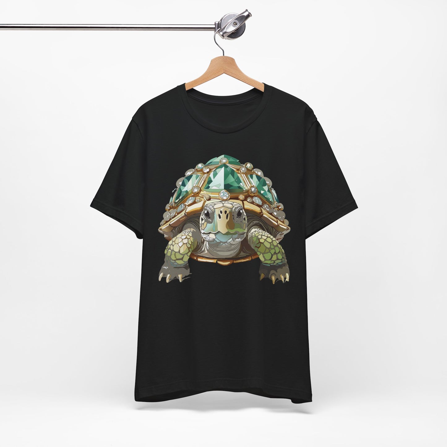 Animal Shirt, Shirt with Animal, Tee Shirt with Gold Animal Medal, Shirt with Antique Animal Medallion
