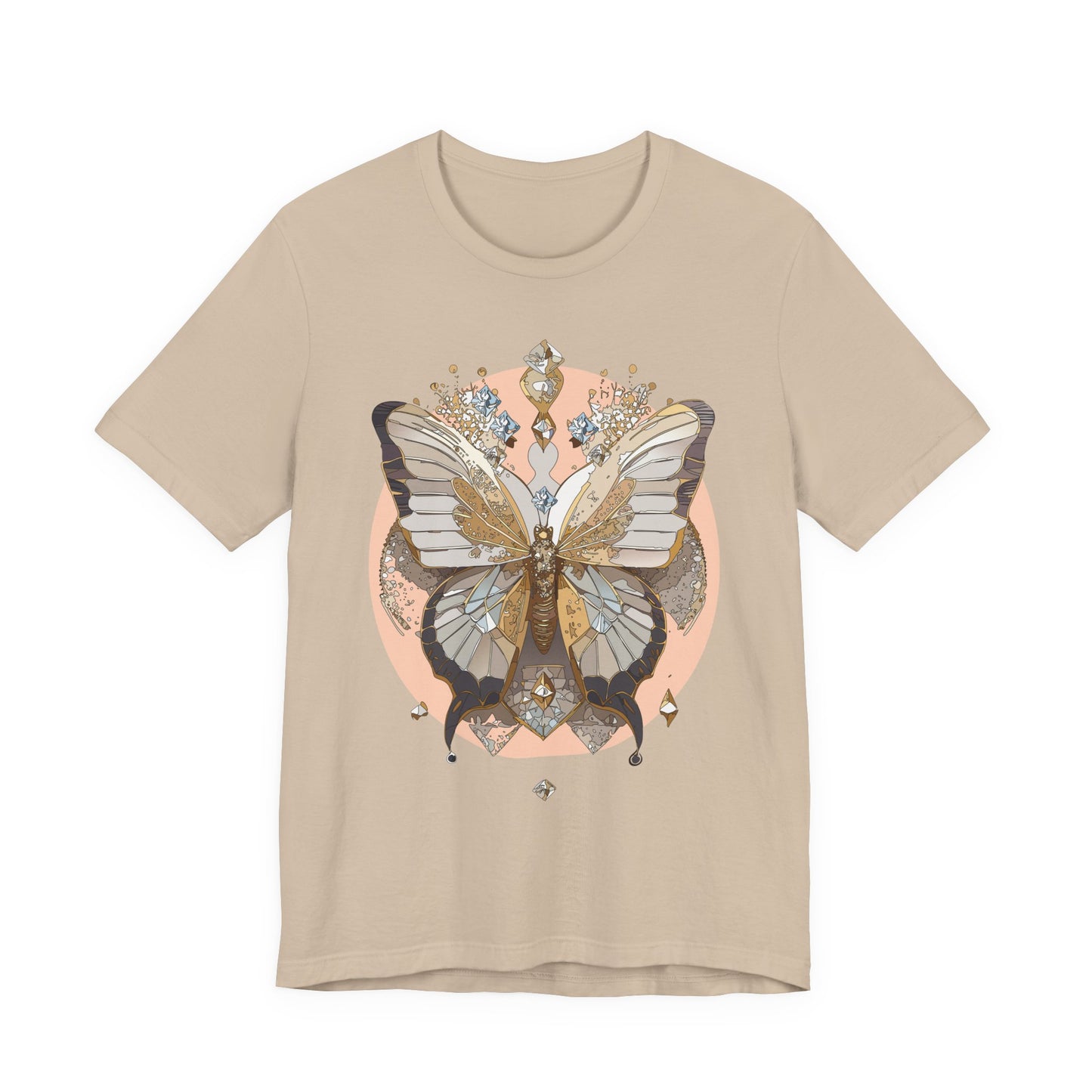 Butterfly Shirt, Shirt with Butterfly, Tee Shirt with Antique Butterfly