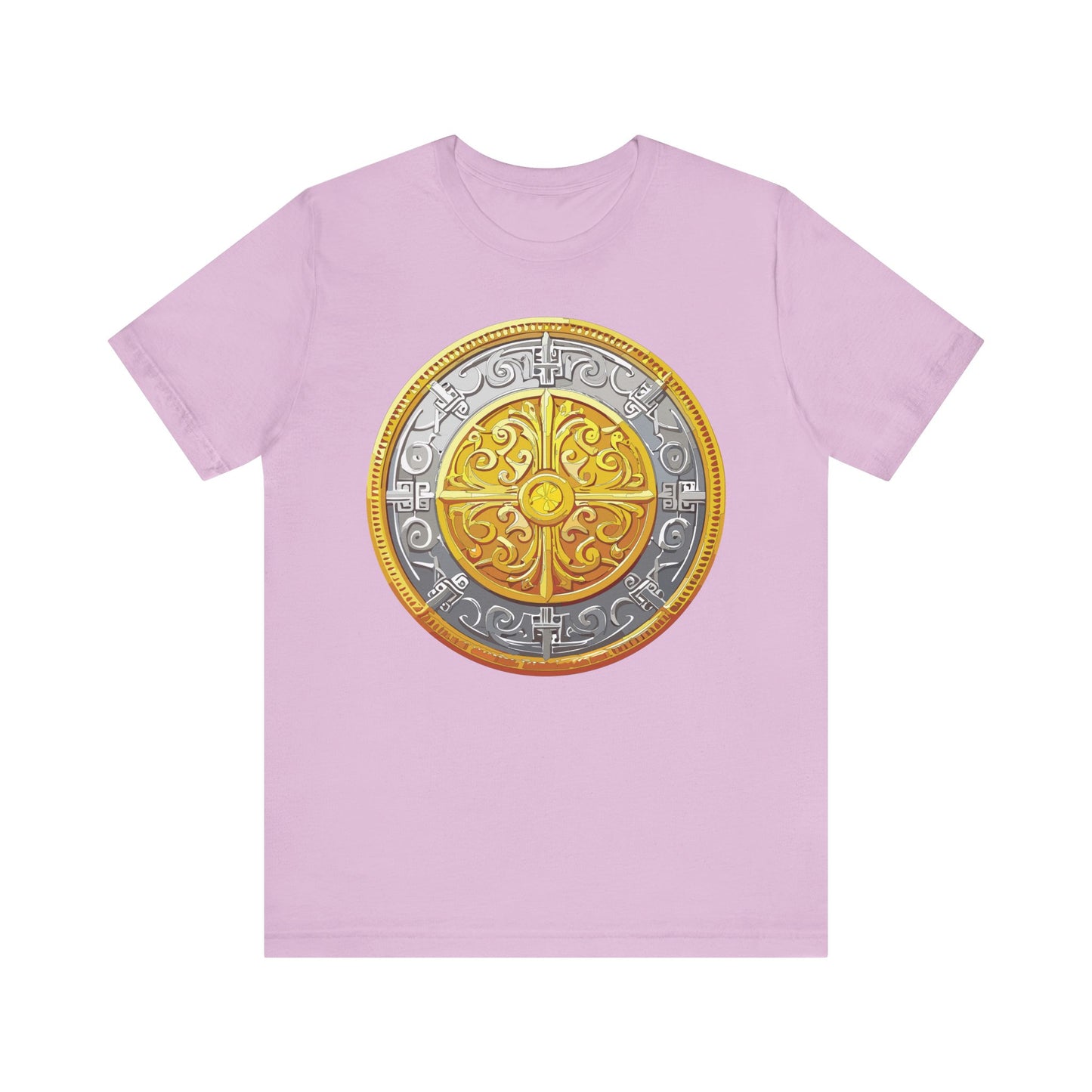 Coin Shirt, Shirt with Coin, Tee Shirt with Gold Coin, Shirt with Antique Coin