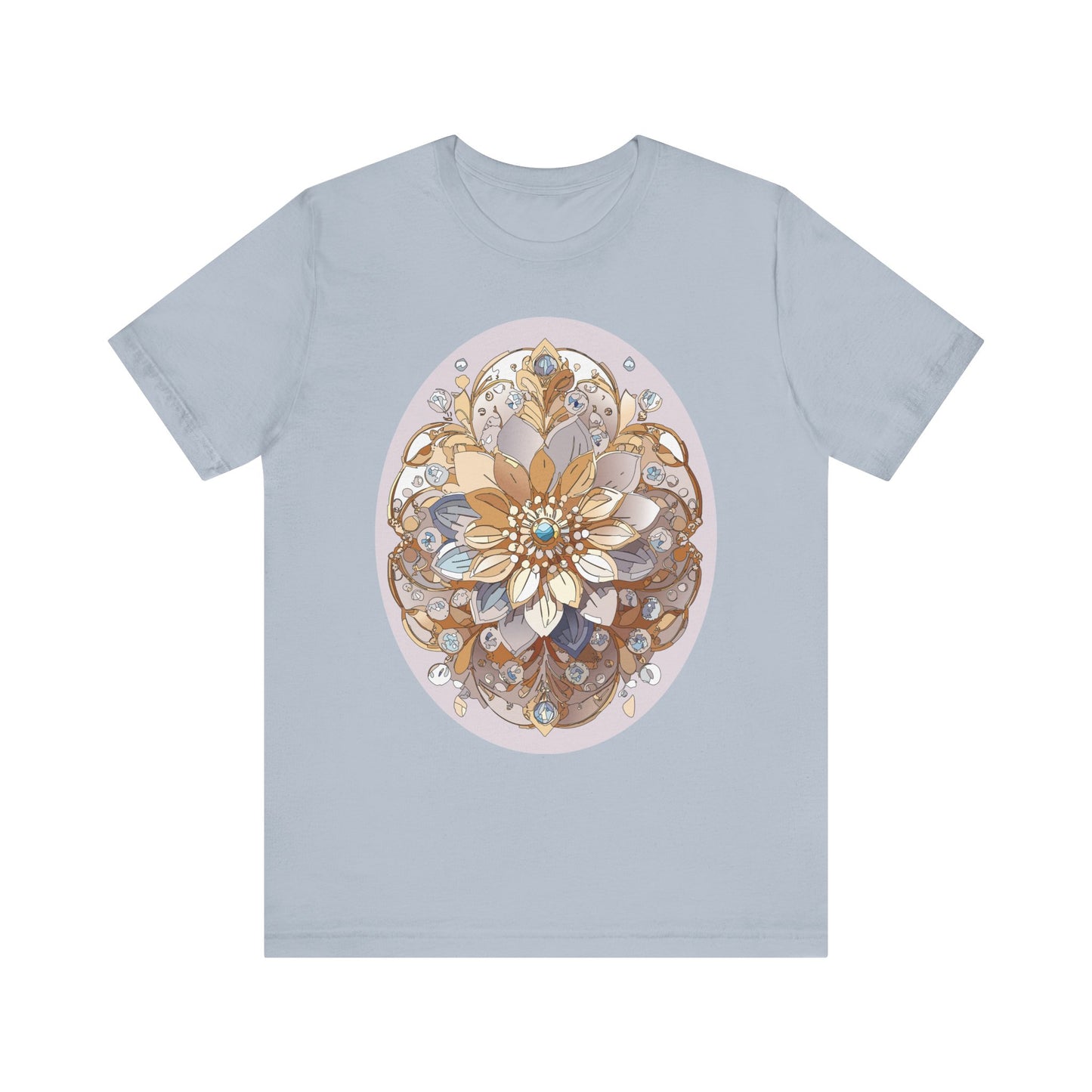 Floral Shirt, Flower Shirt, Tee Shirt with Antique Flower