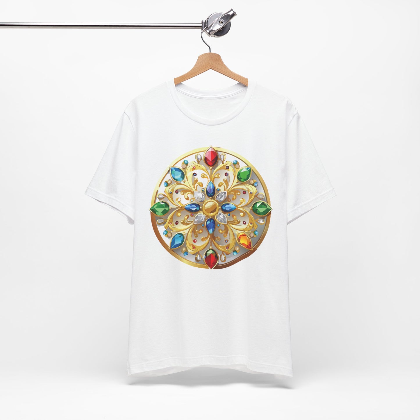 Medallion Shirt, Shirt with Medallion, Tee Shirt with Medal