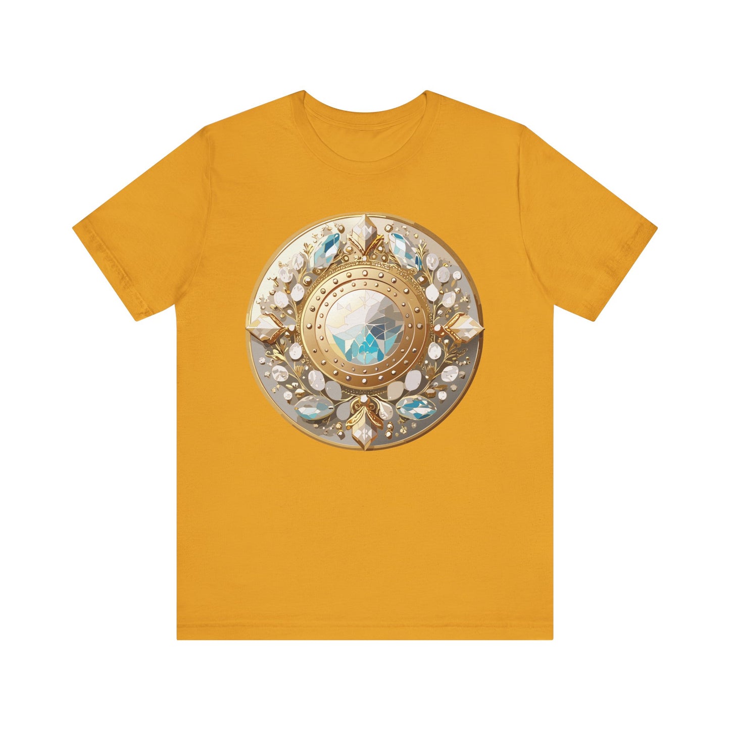 Medallion Shirt, Shirt with Medallion, Tee Shirt with Medal