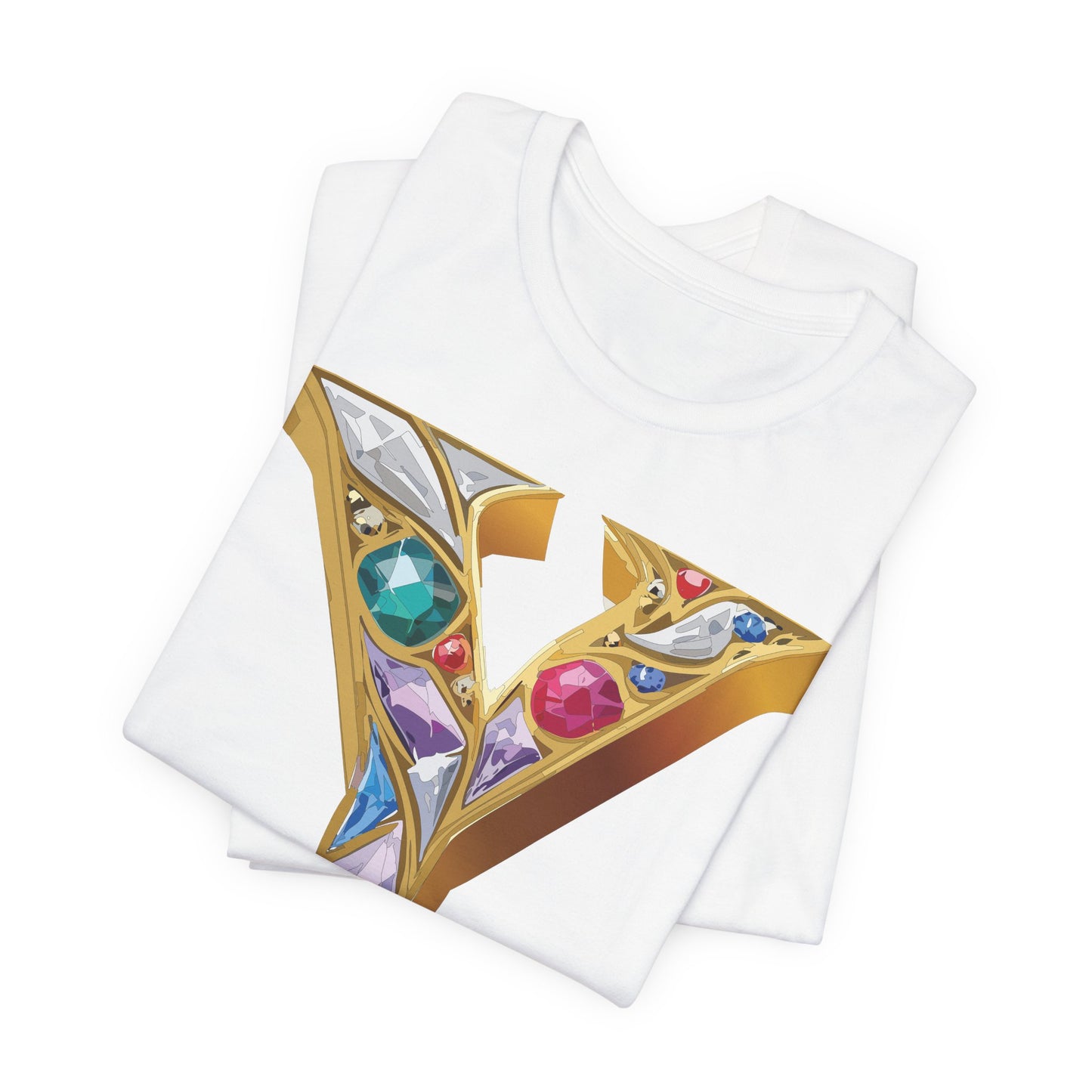 Letter Shirt, Shirt with Letters, Tee Shirt with Gold Letter, Shirt with Antique Letters