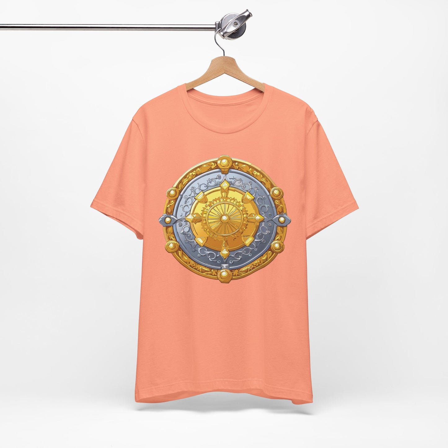 Coin Shirt, Shirt with Coin, Tee Shirt with Gold Coin, Shirt with Antique Coin